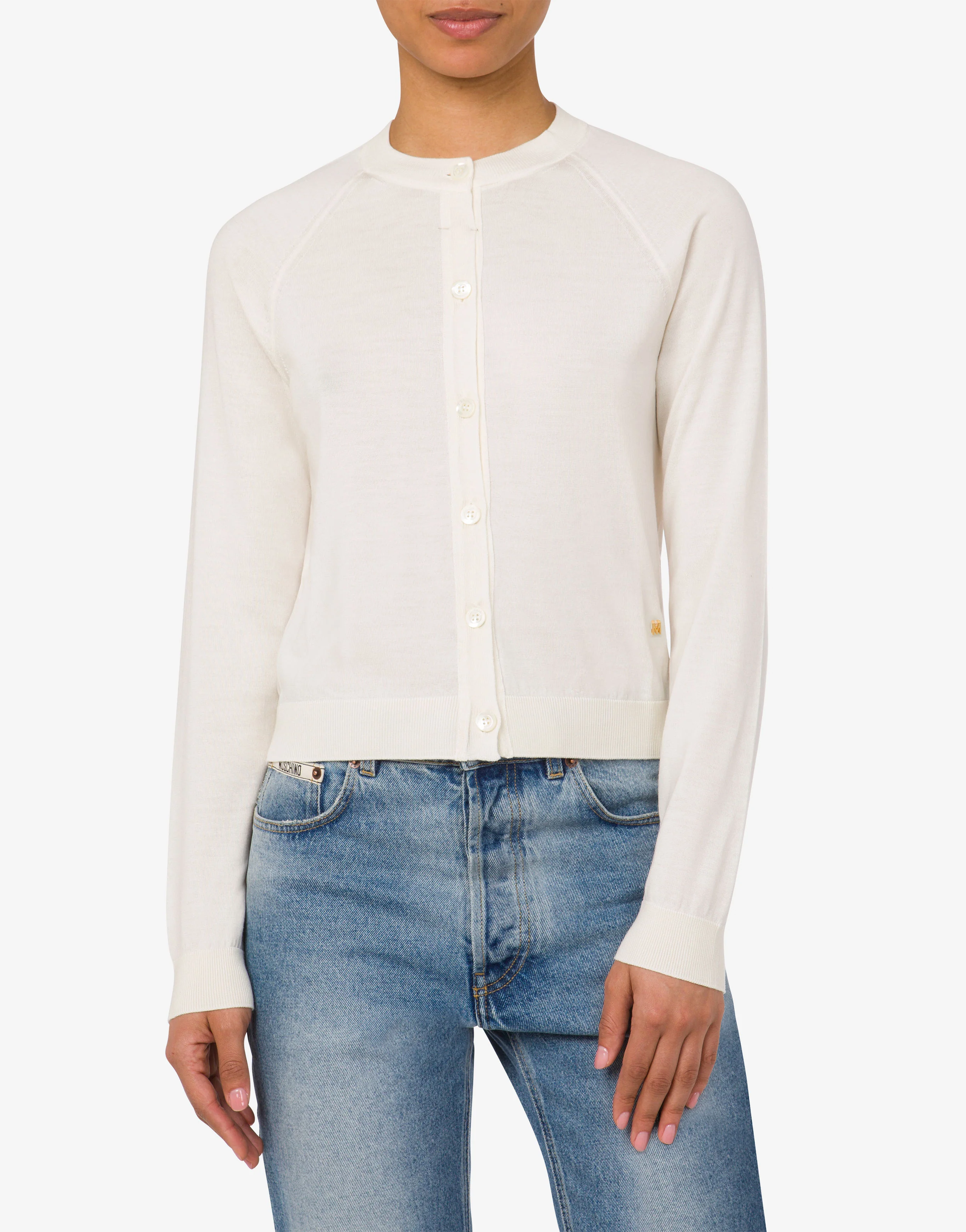Maglia in lana Golden M con cut-out