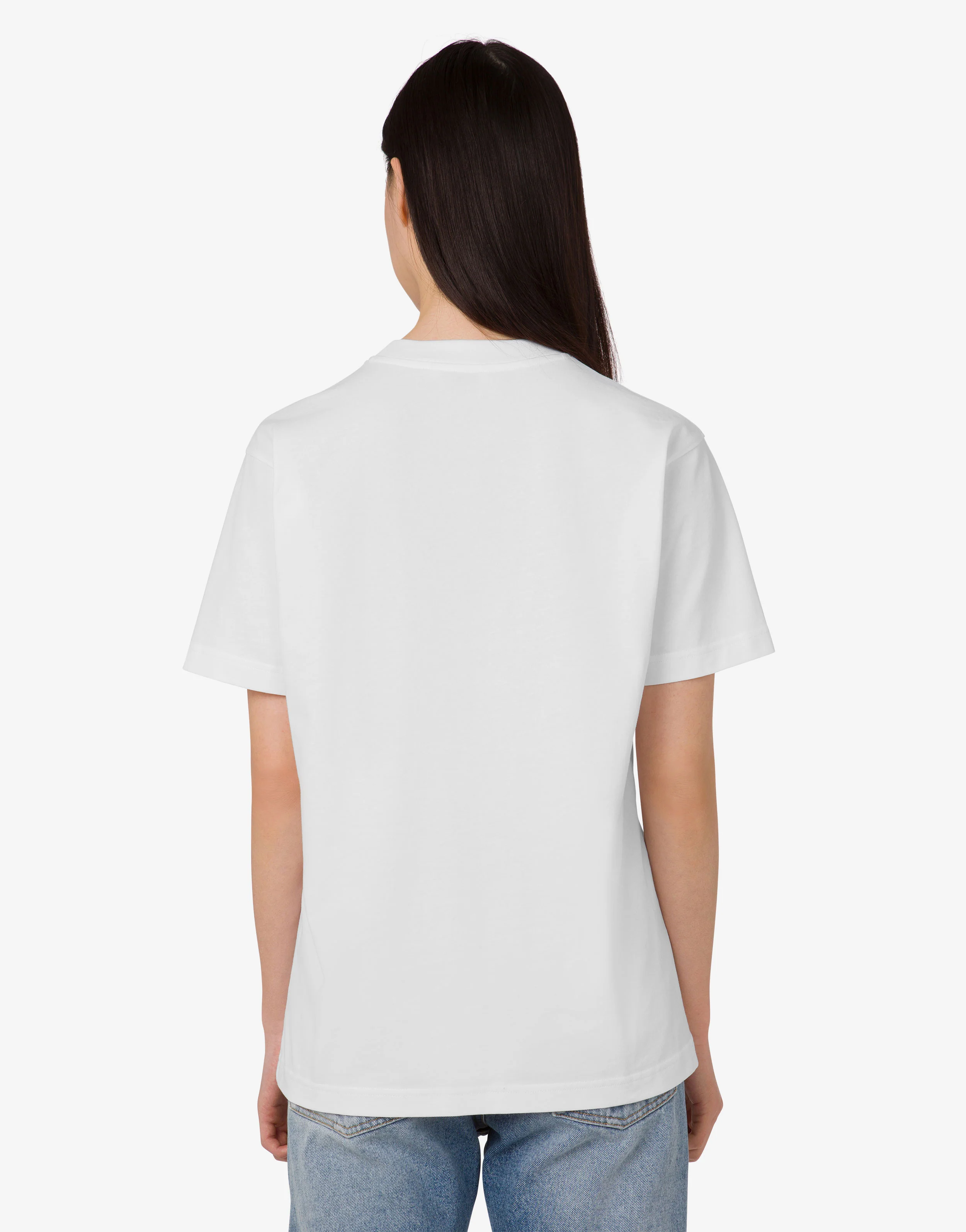 T-shirt in jersey di cotone organico Laurel Crown