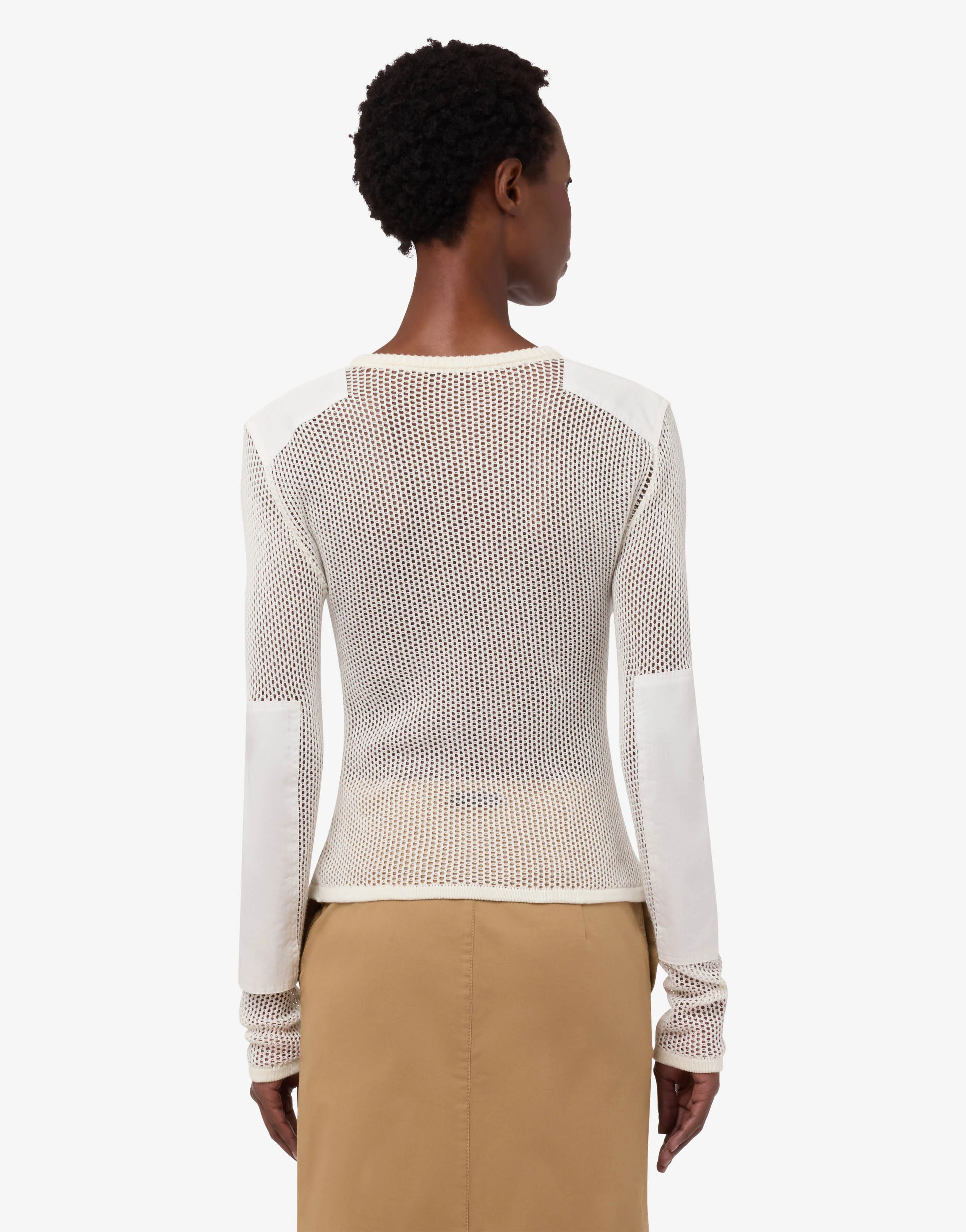 Maglia in rete di puro cotone