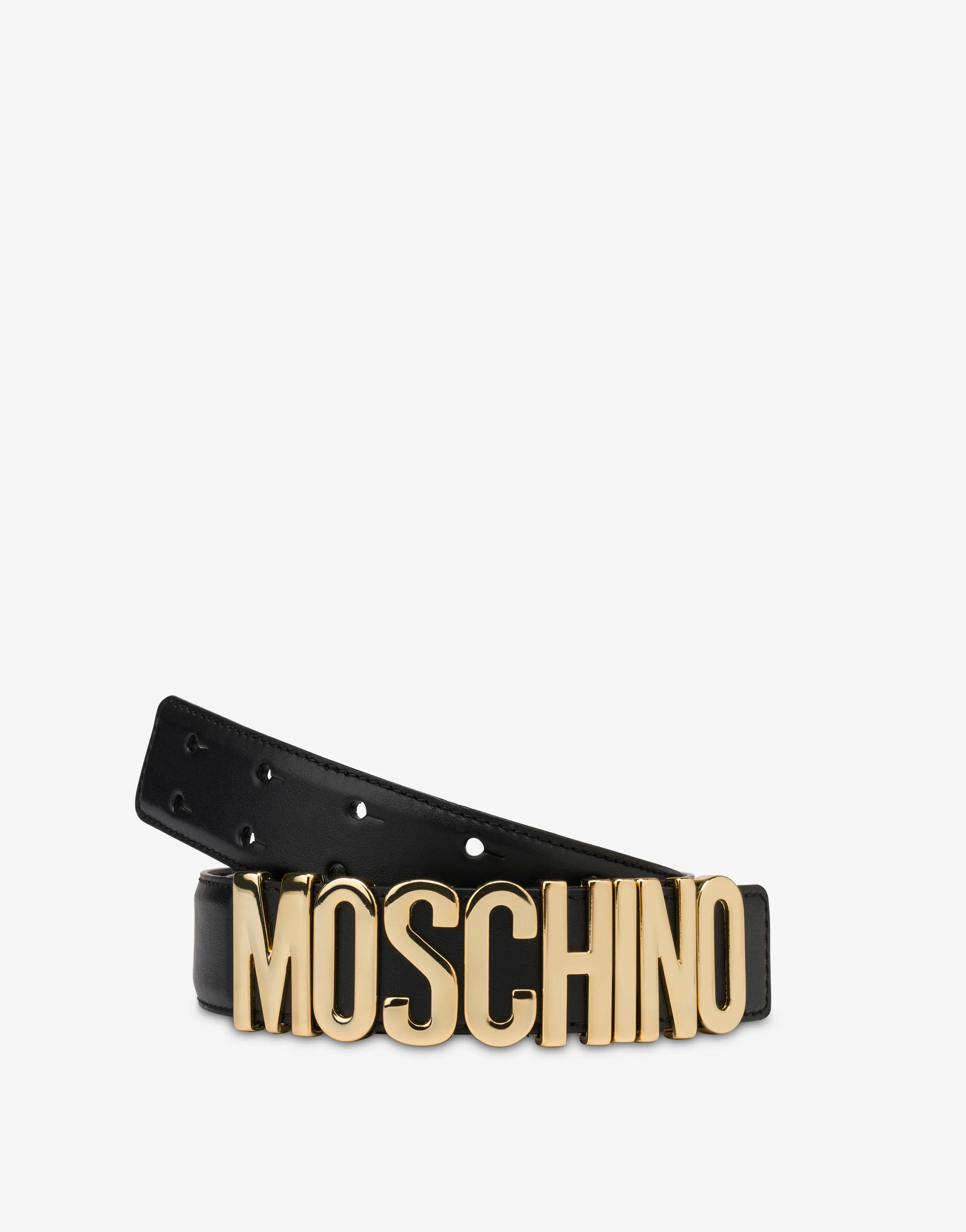 Cintura con logo Lettering