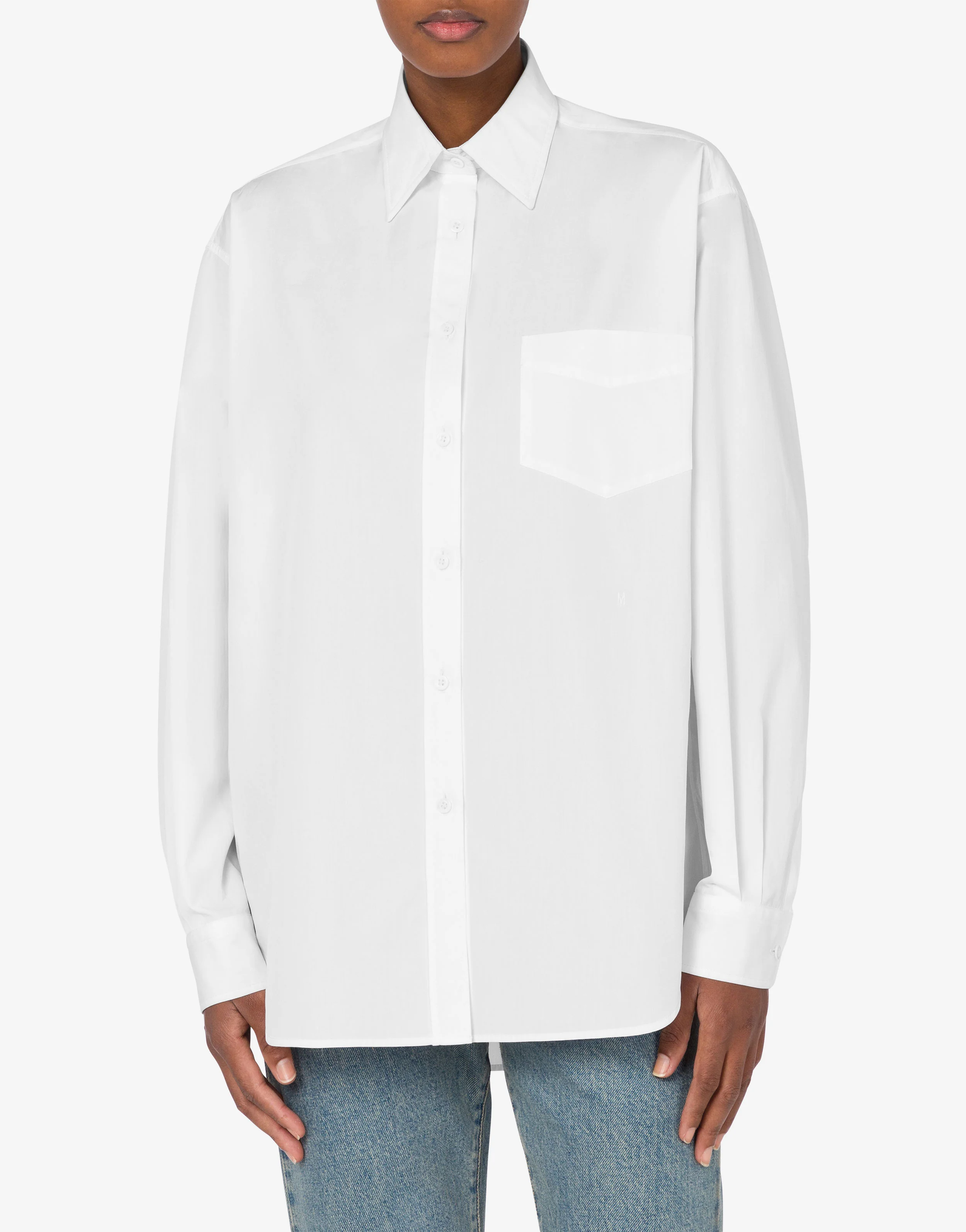 Camicia in popeline di cotone