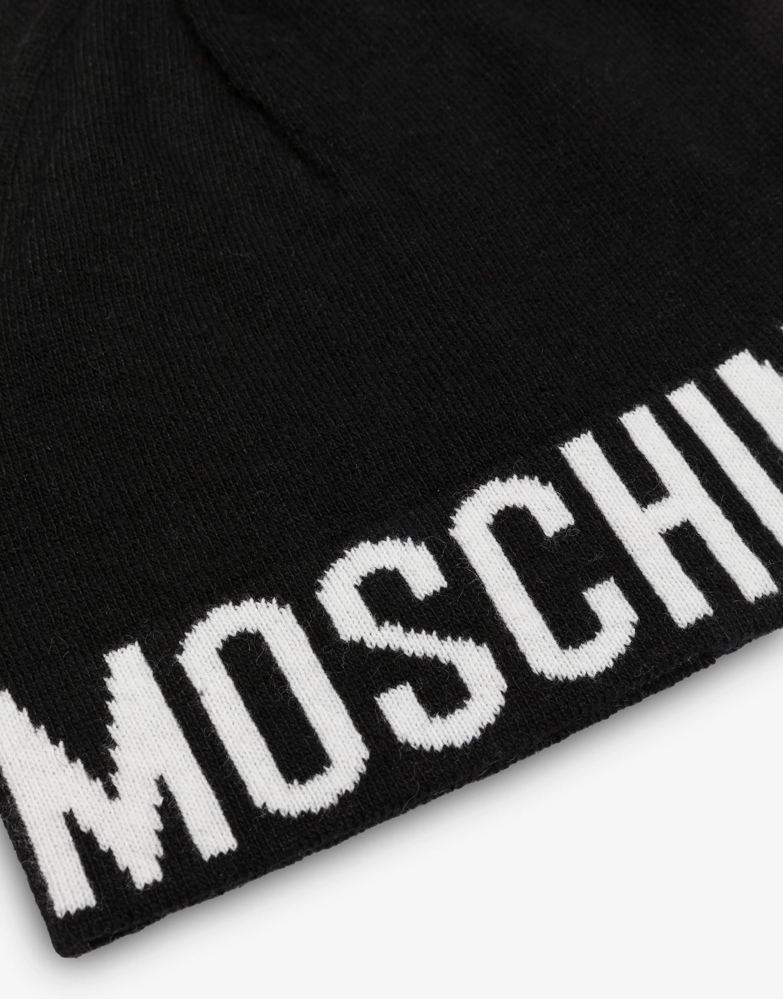 Cappello in misto lana con logo