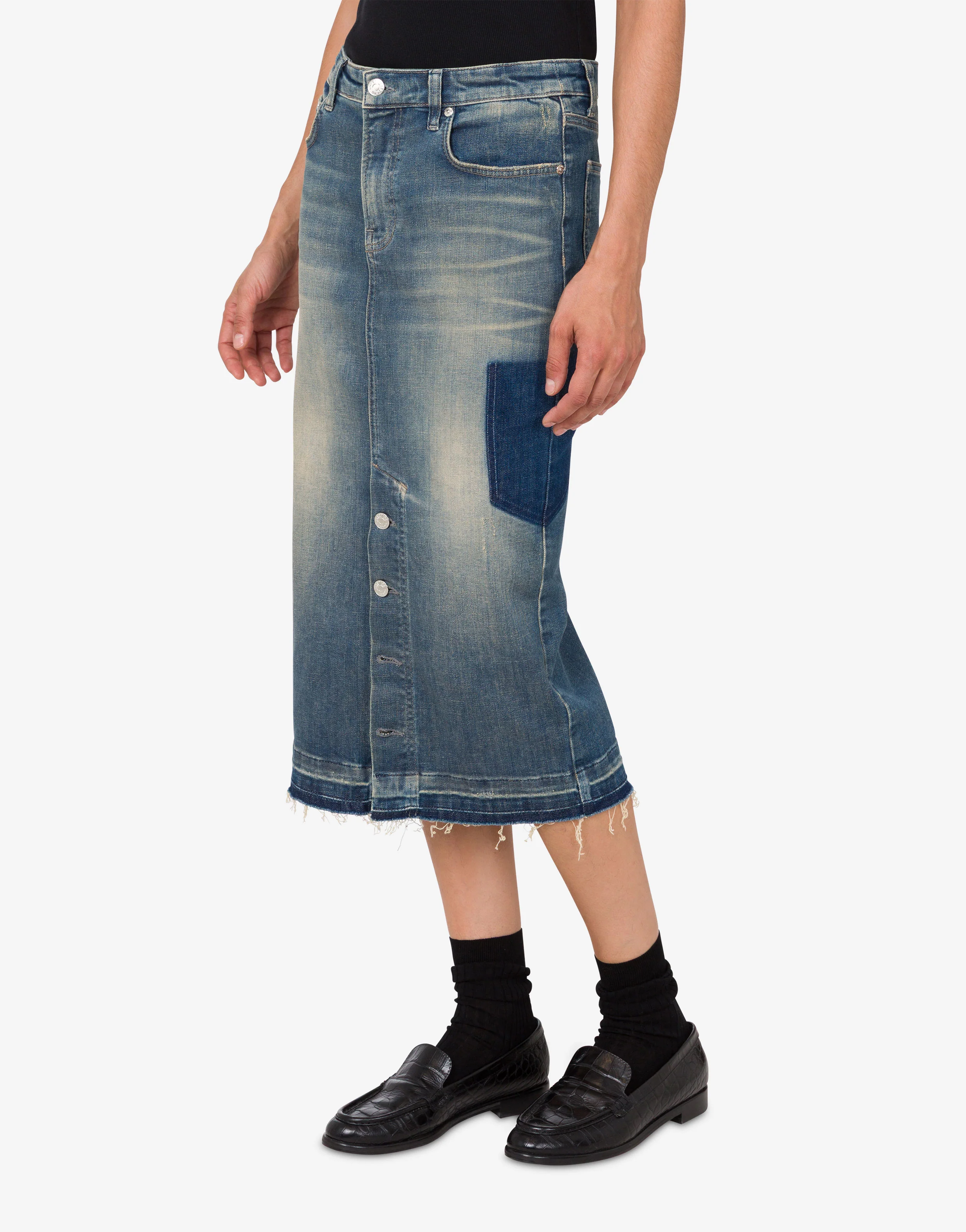 Gonna in denim