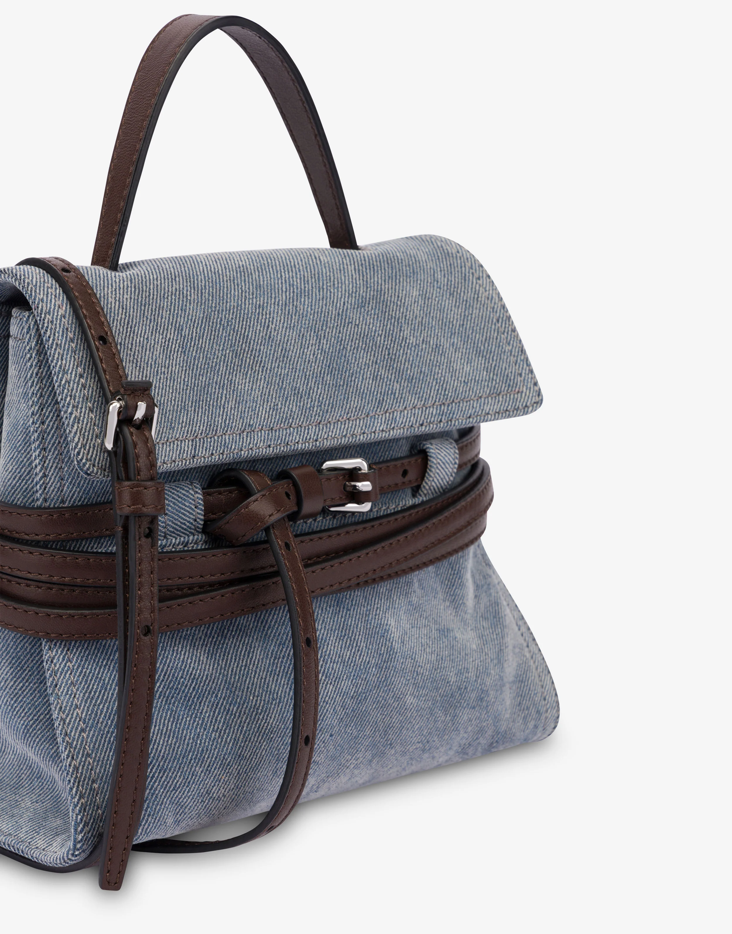 Borsa a mano piccola Moschino Tie Me