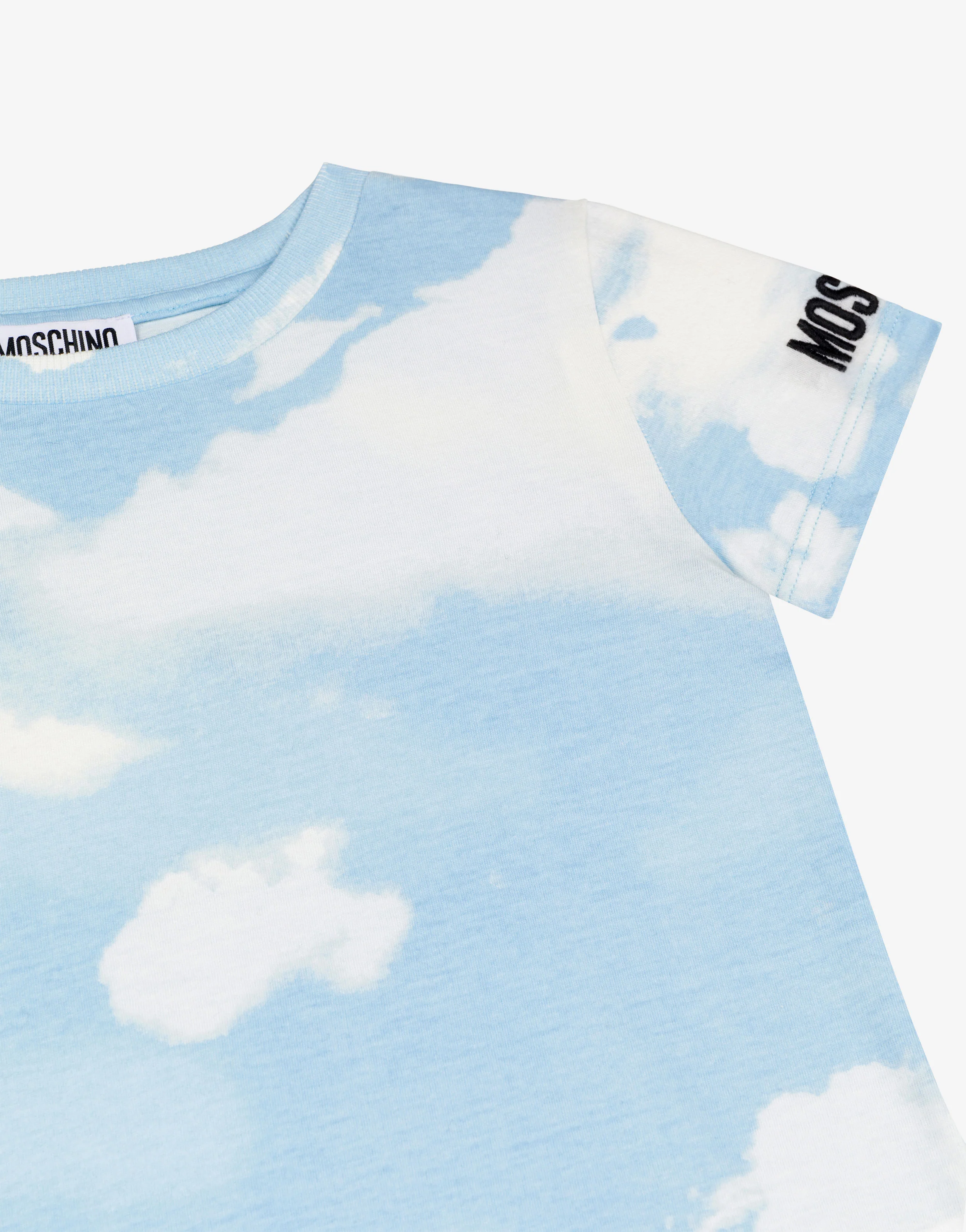 T-shirt in jersey Allover Clouds