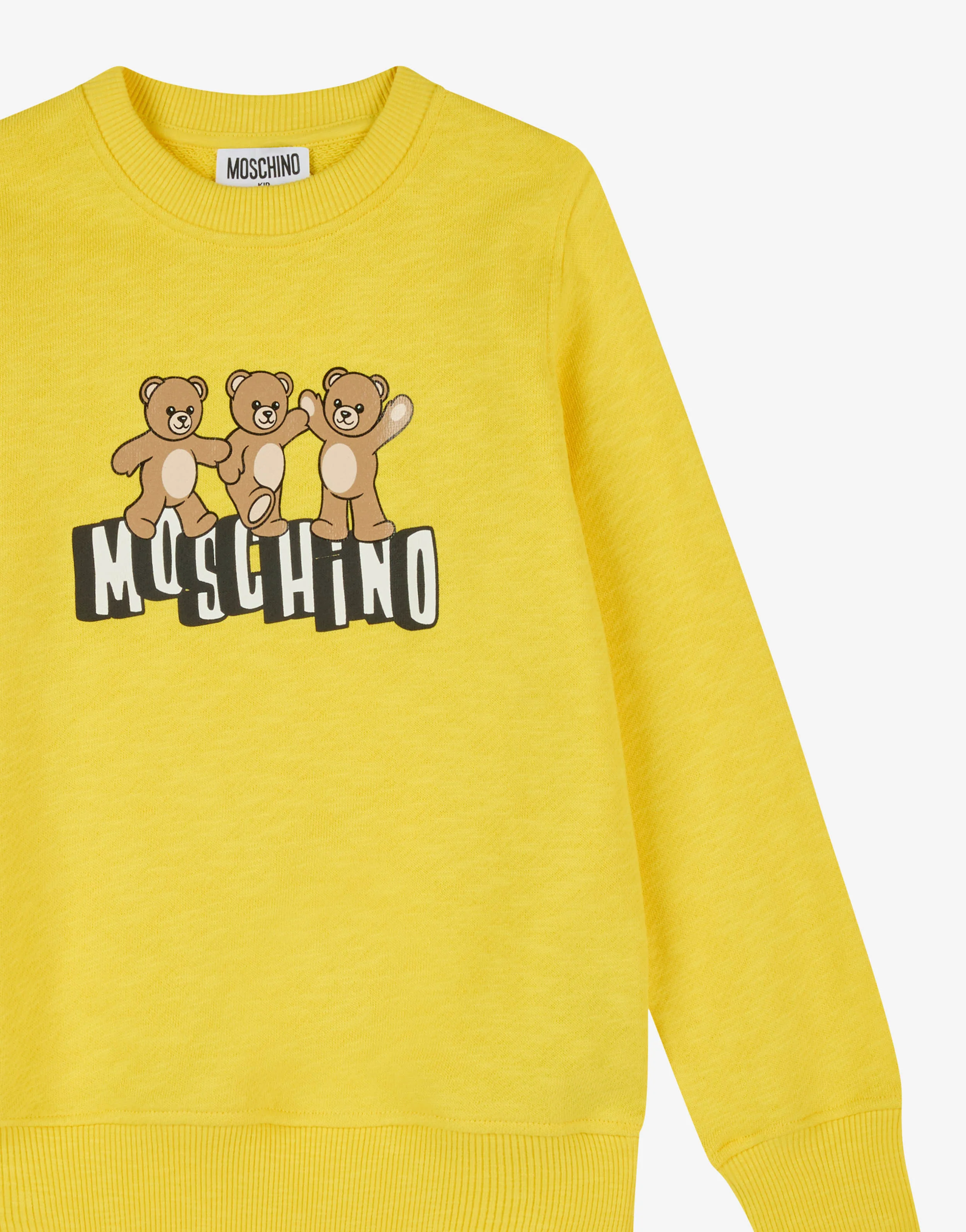 Felpa in cotone Moschino Teddy Bear