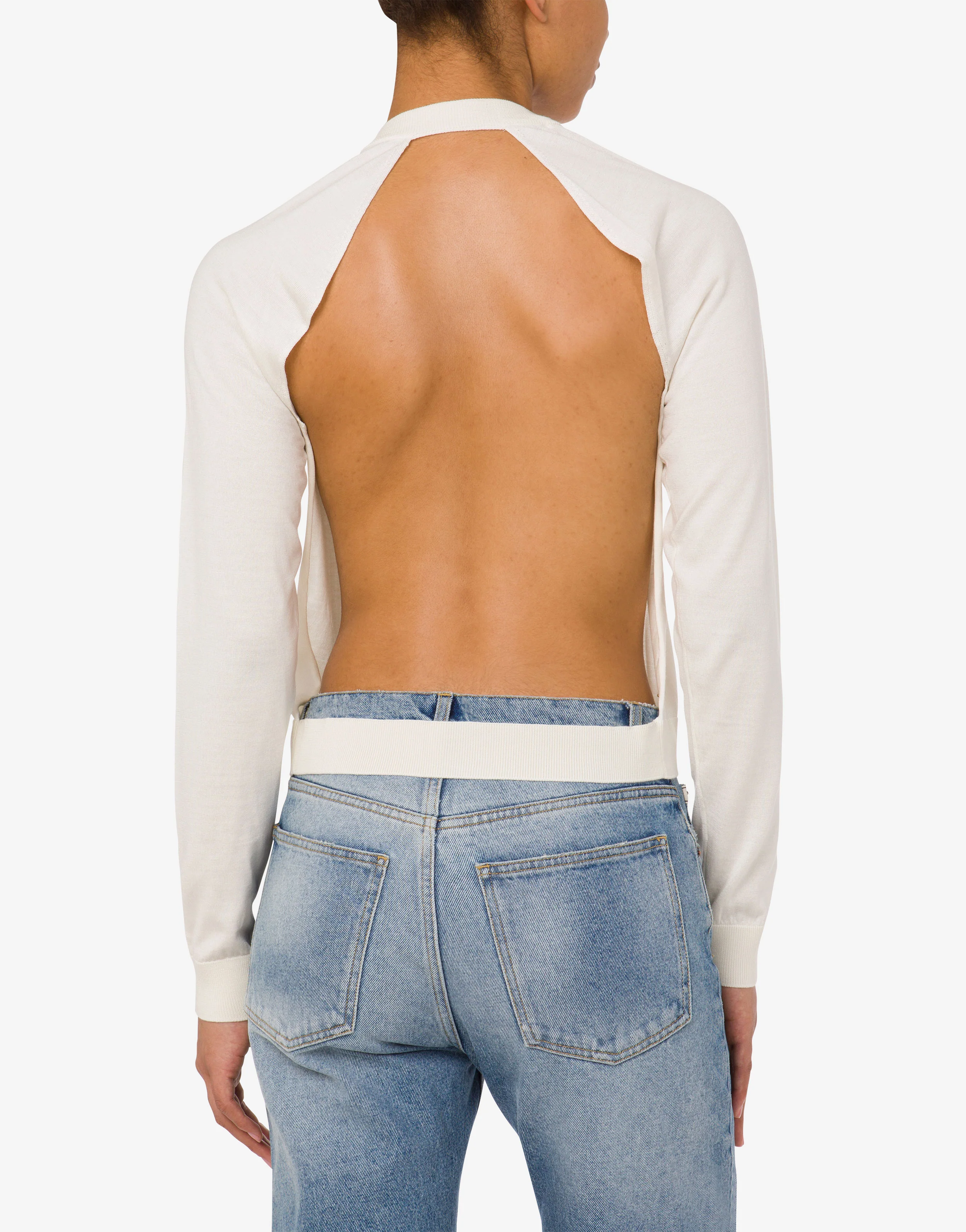 Maglia in lana Golden M con cut-out