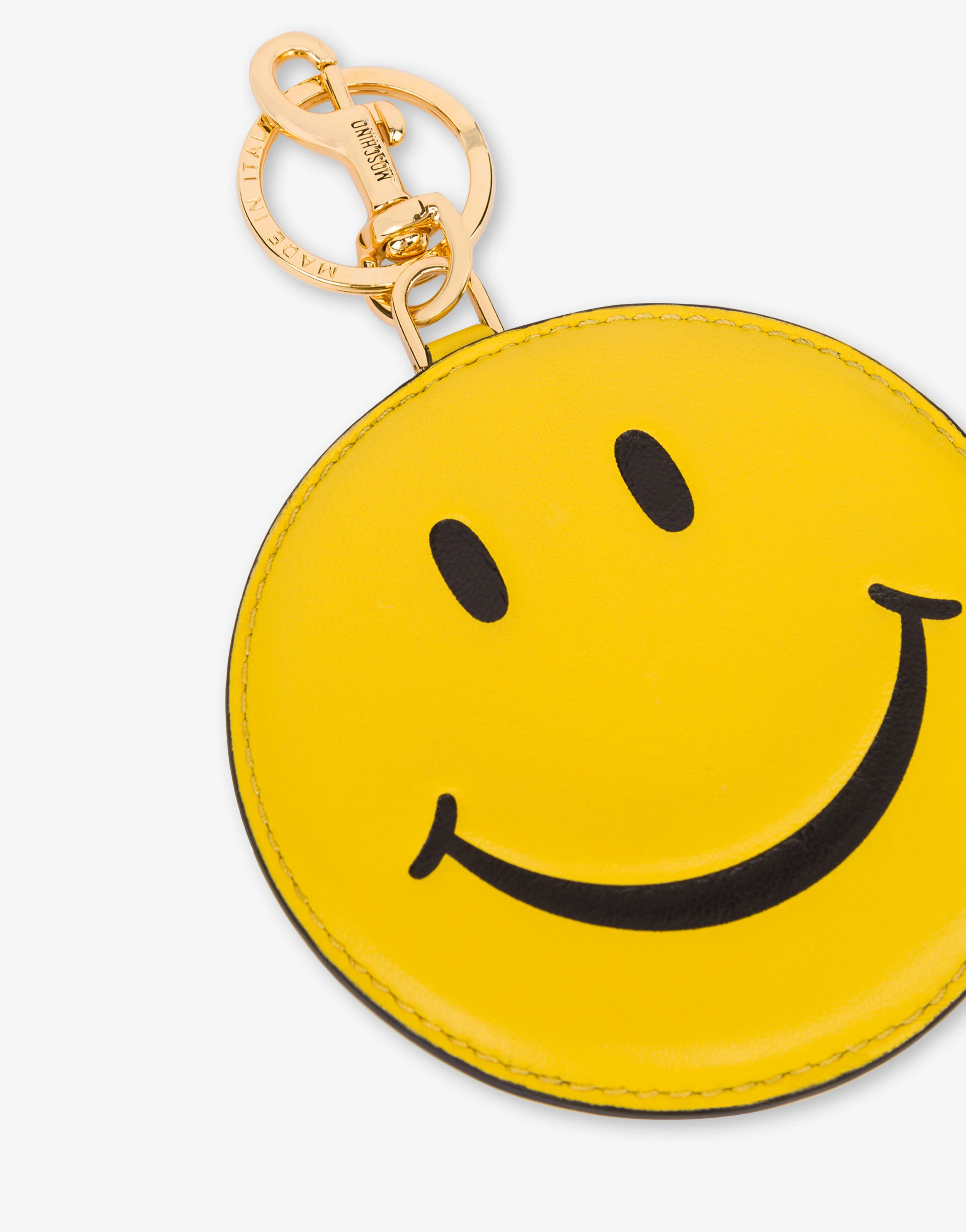Portachiavi in nappa Smiley®