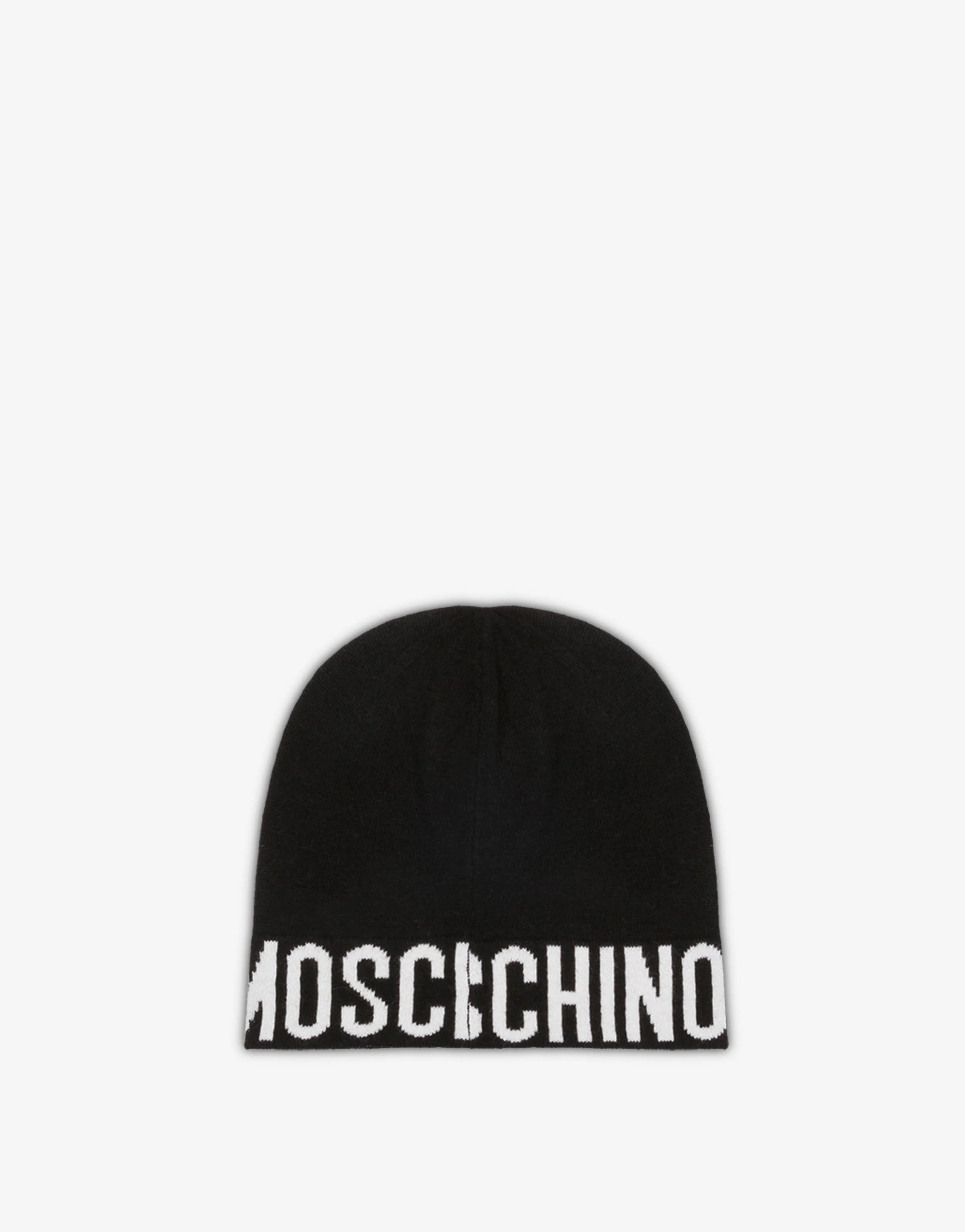 Cappello in misto lana con logo