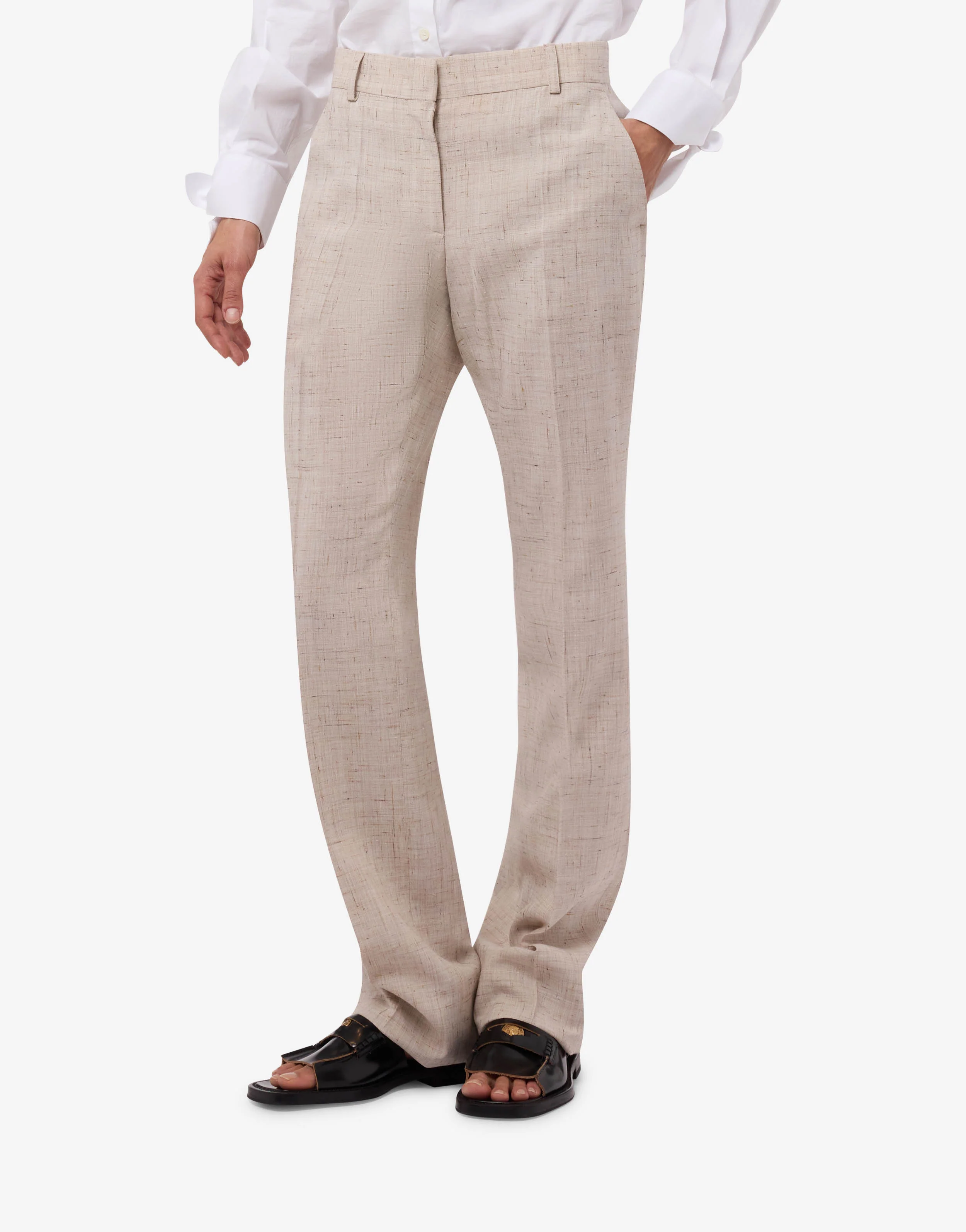 Pantalone in tweed