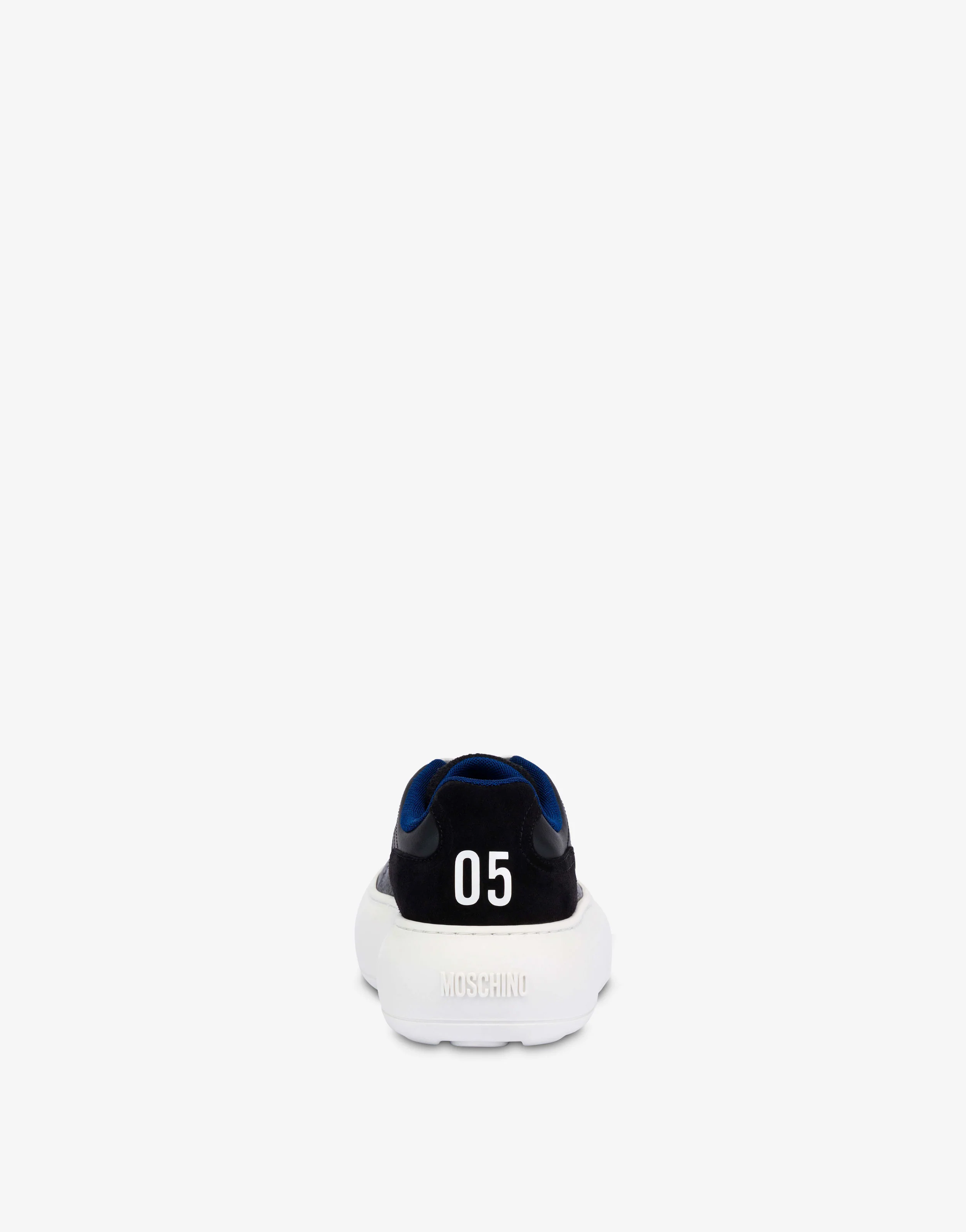 Sneakers in rete, vitello e suede