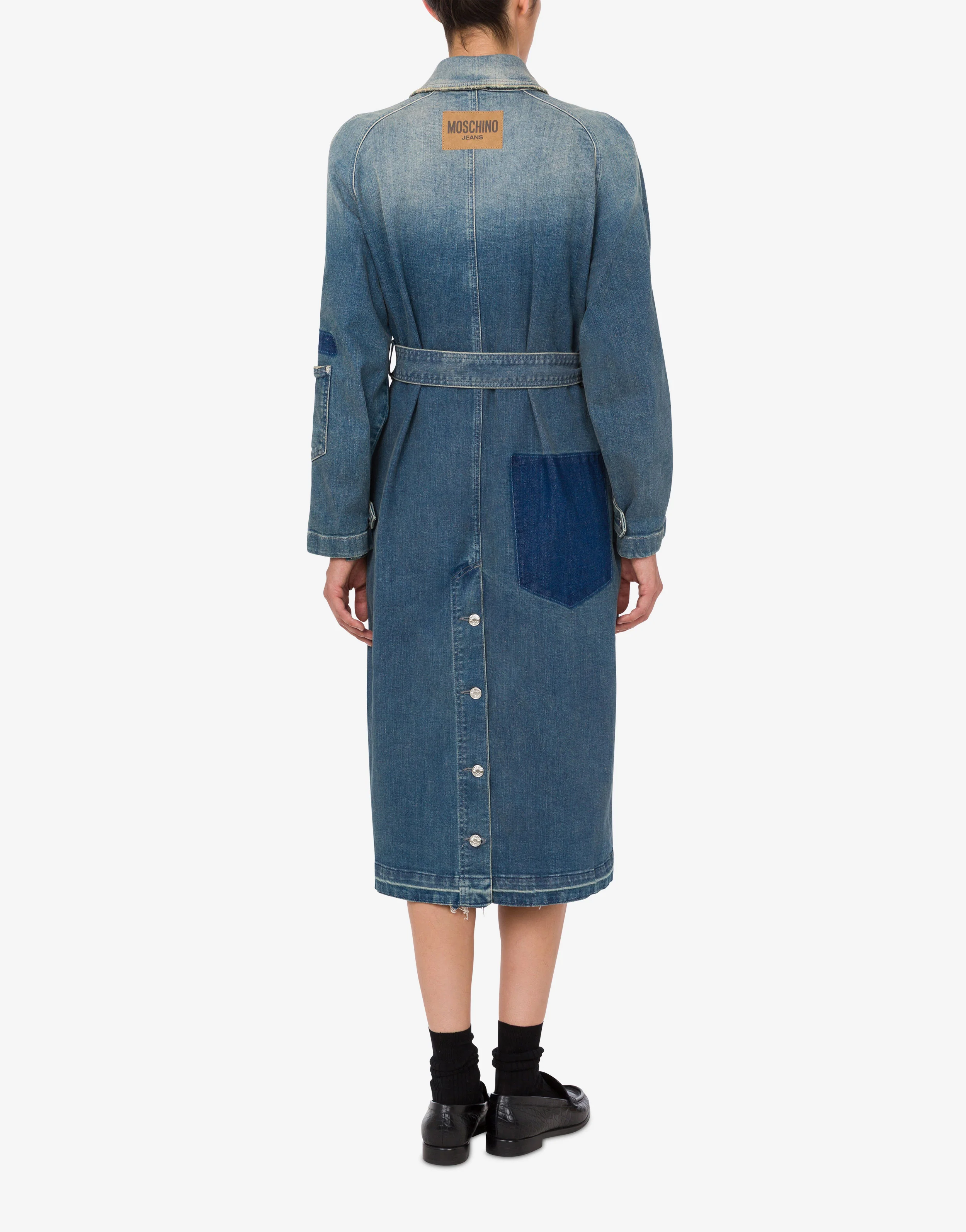 Trench in denim