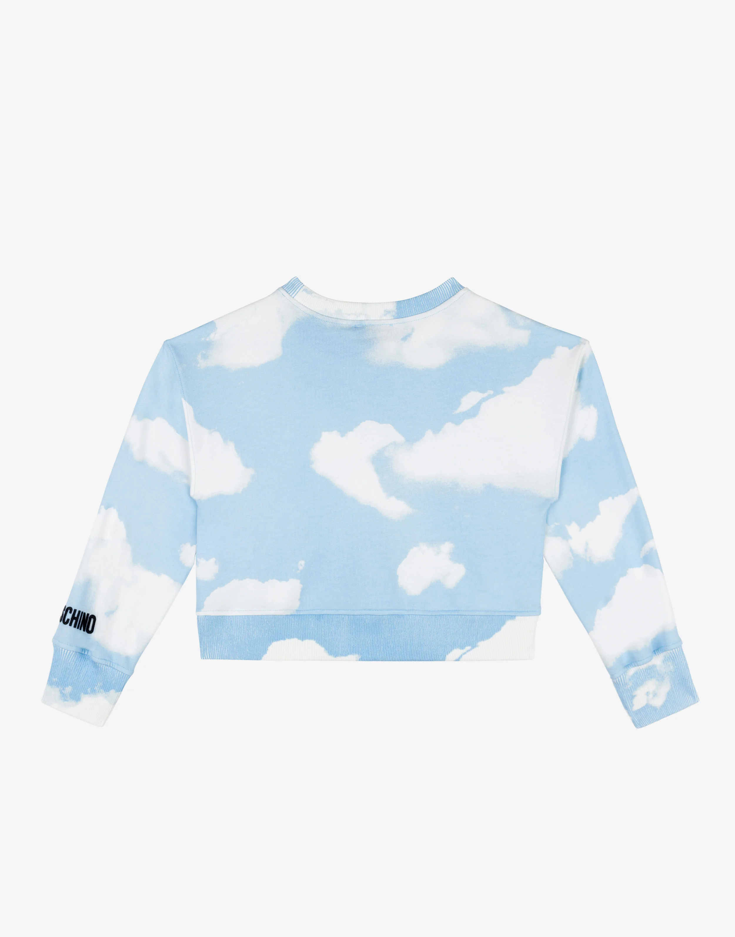 Felpa in cotone Allover Clouds