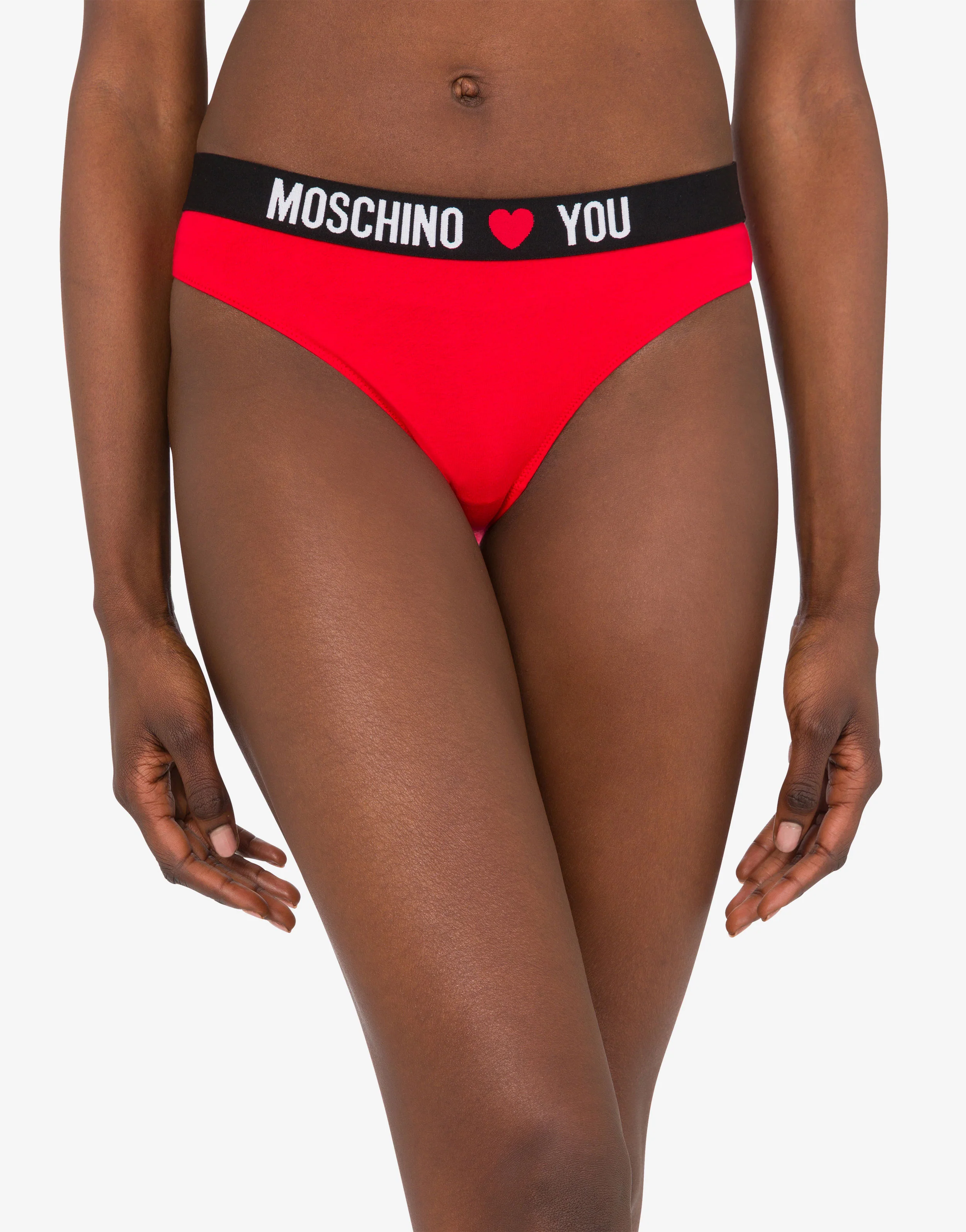 Set di 3 slip in jersey di cotone stretch