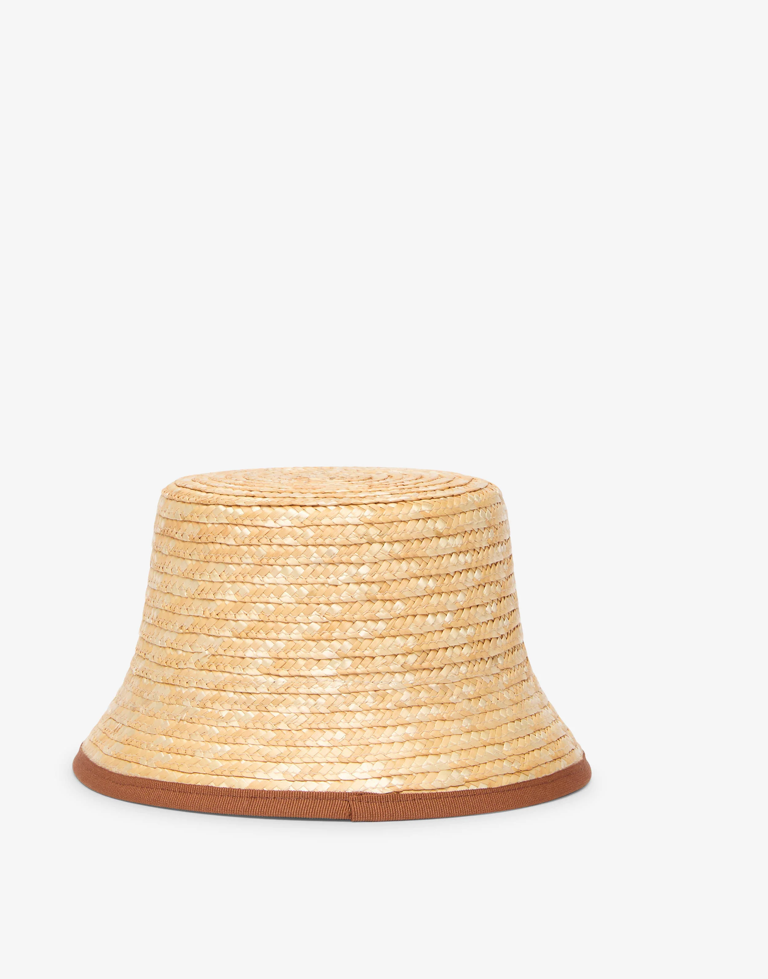 Cappello bucket in paglia