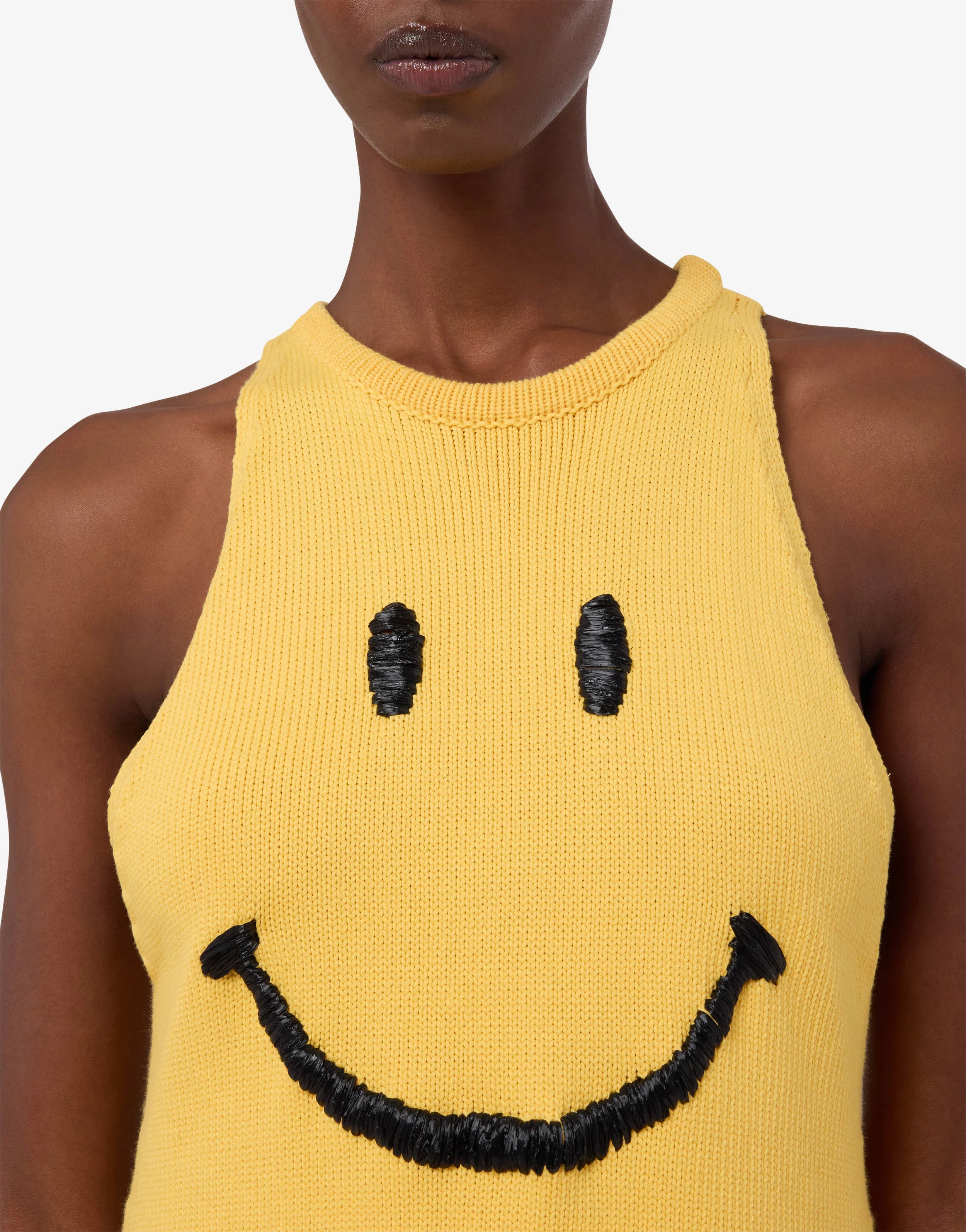 Abito in maglia di misto cotone organico Smiley®