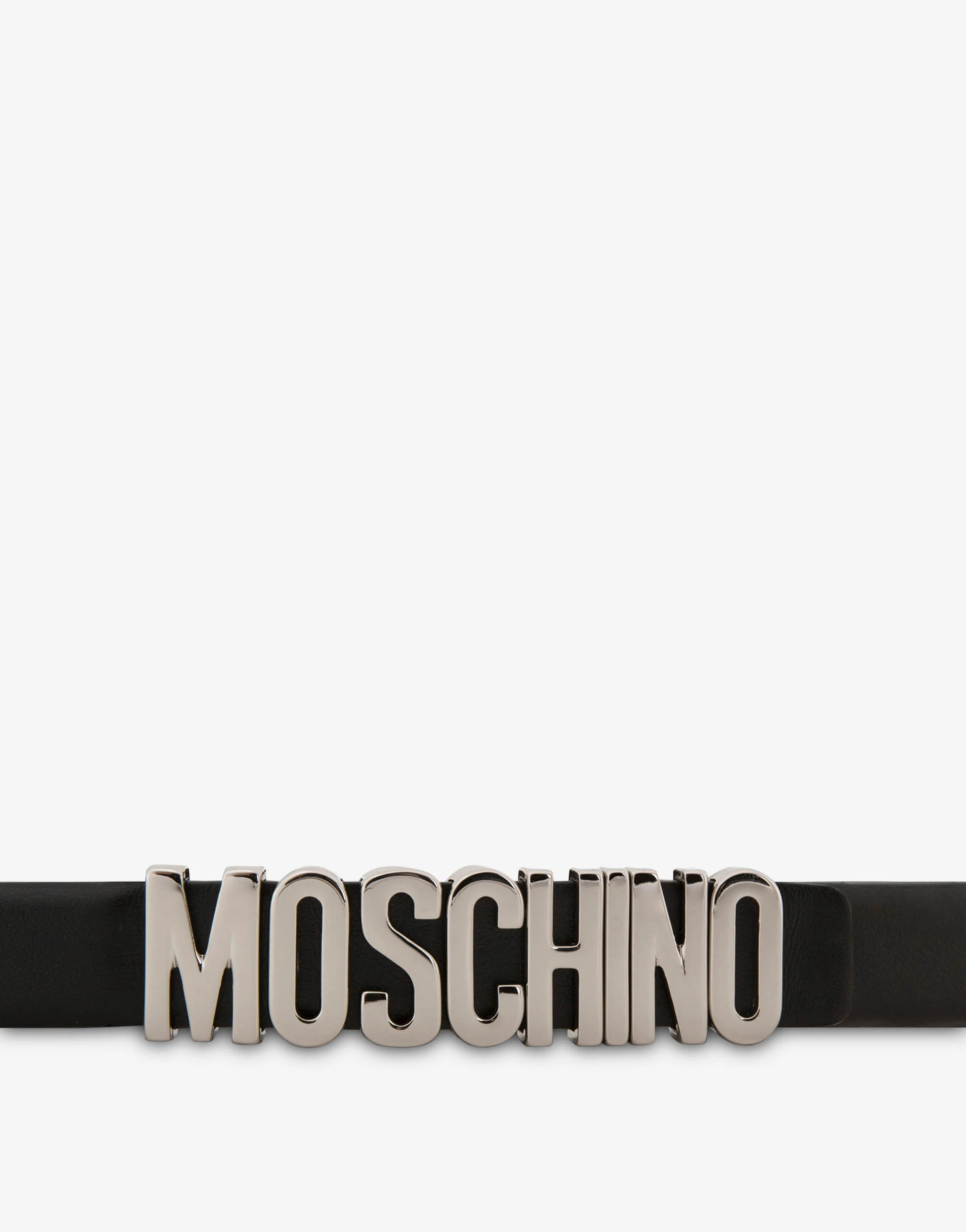 Cintura con mini logo Lettering