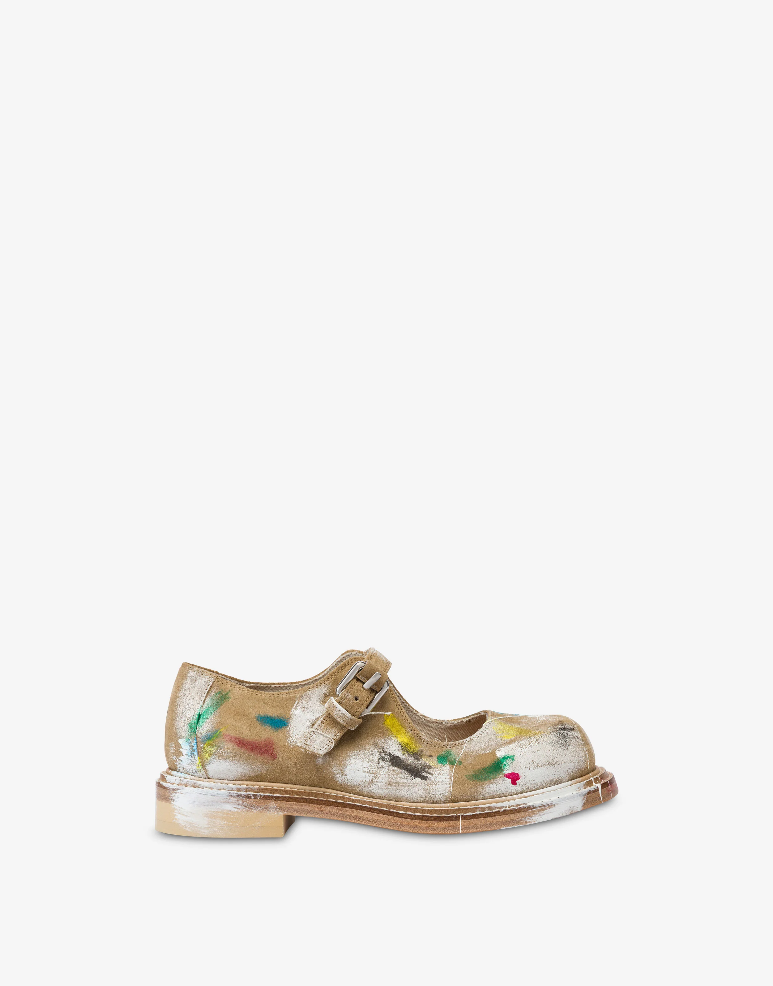 Mary jane Olivia in suede