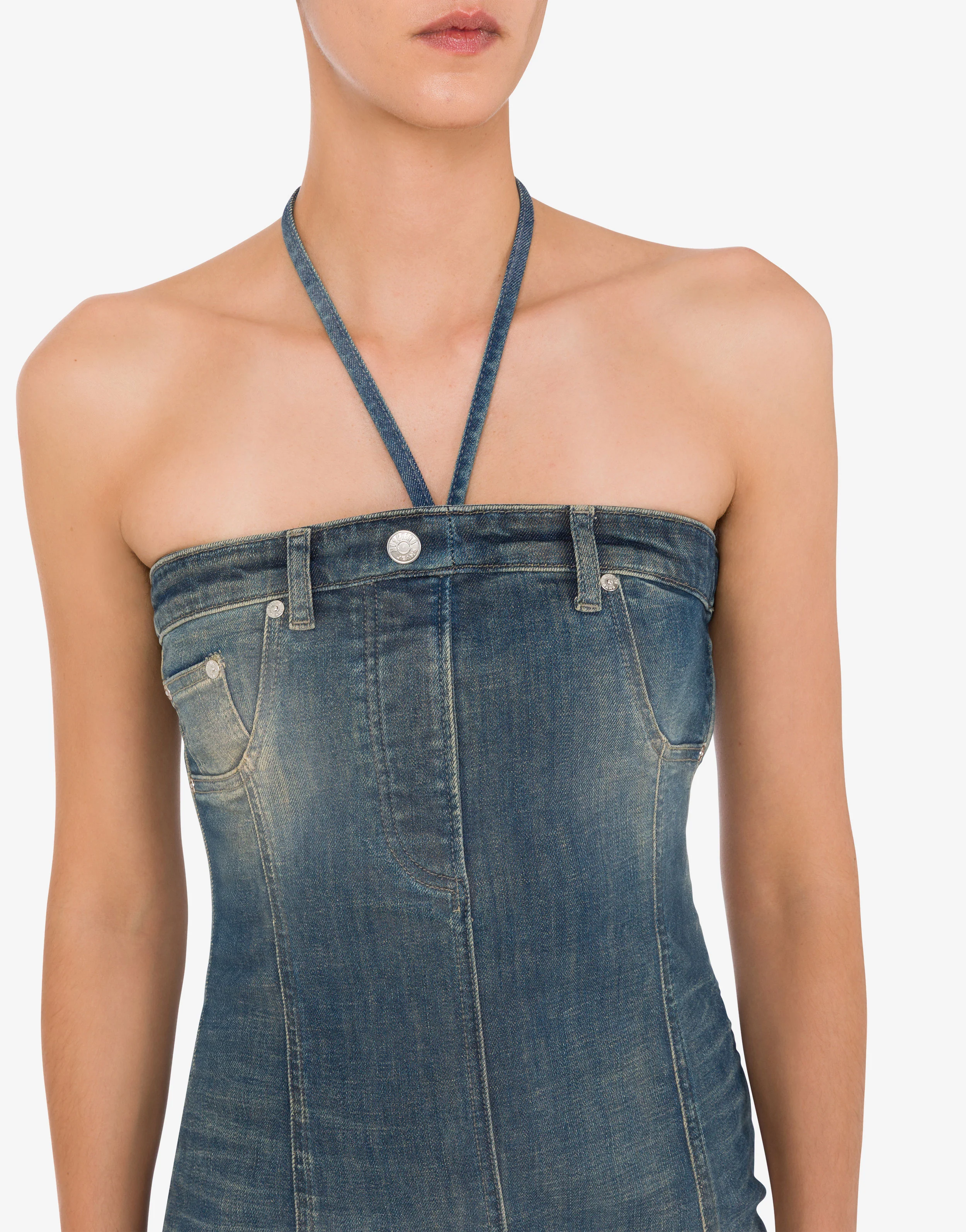 Abito in denim