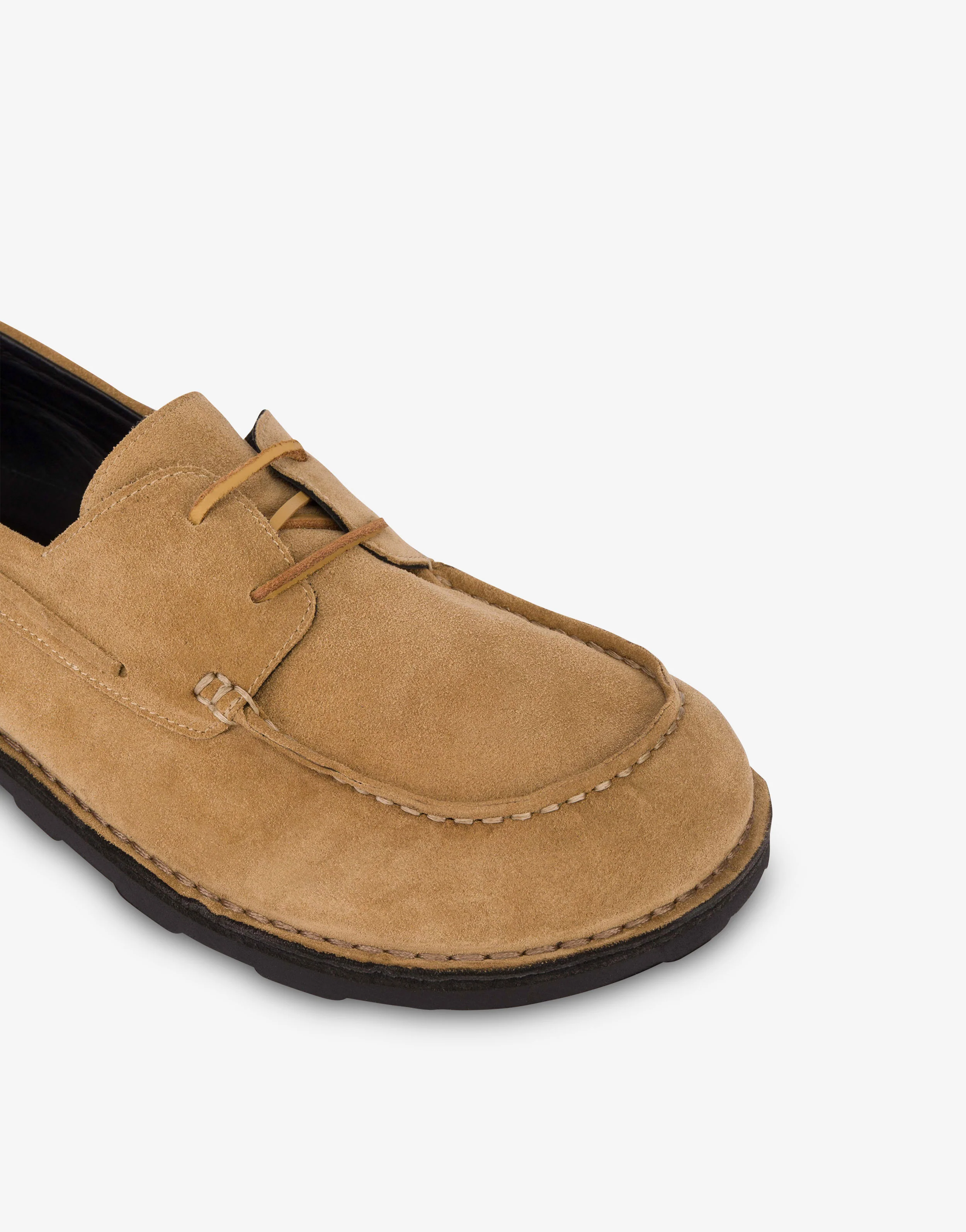 Mocassini in suede