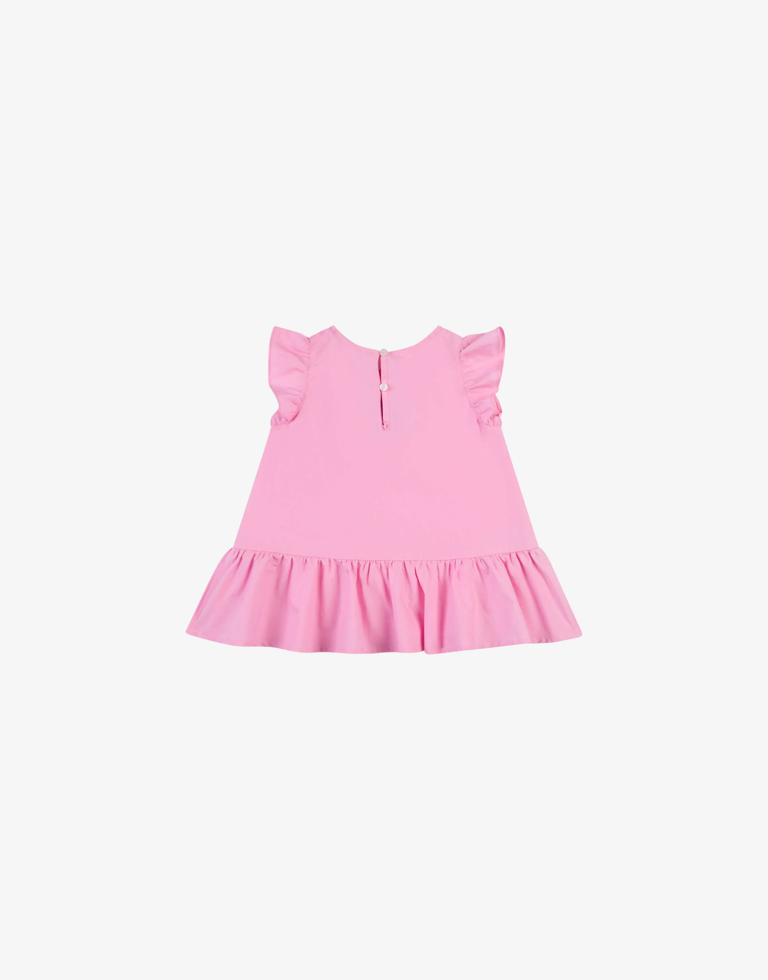 Abito in popeline di cotone Moschino Teddy Bear