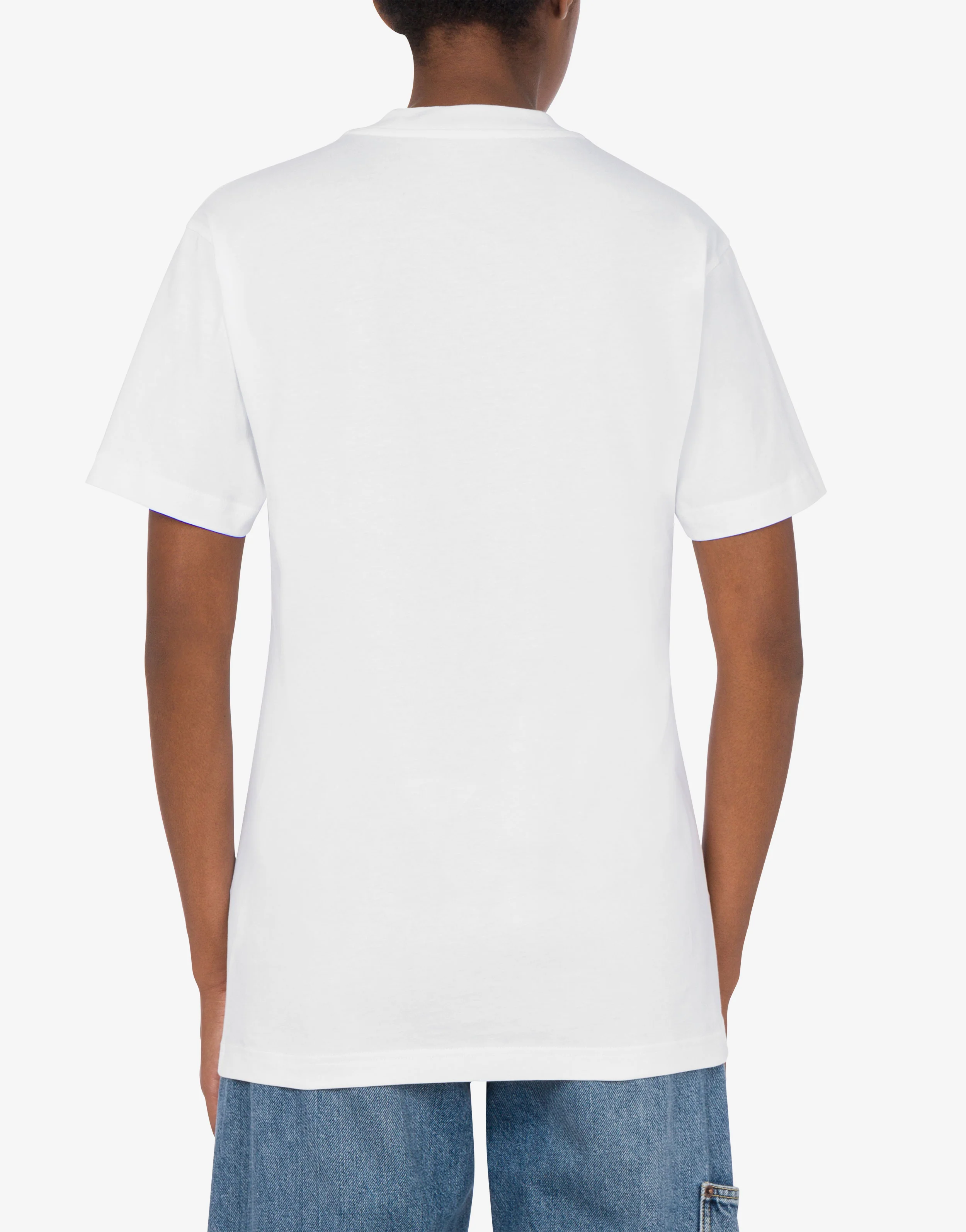 T-shirt in jersey organico Goose Print