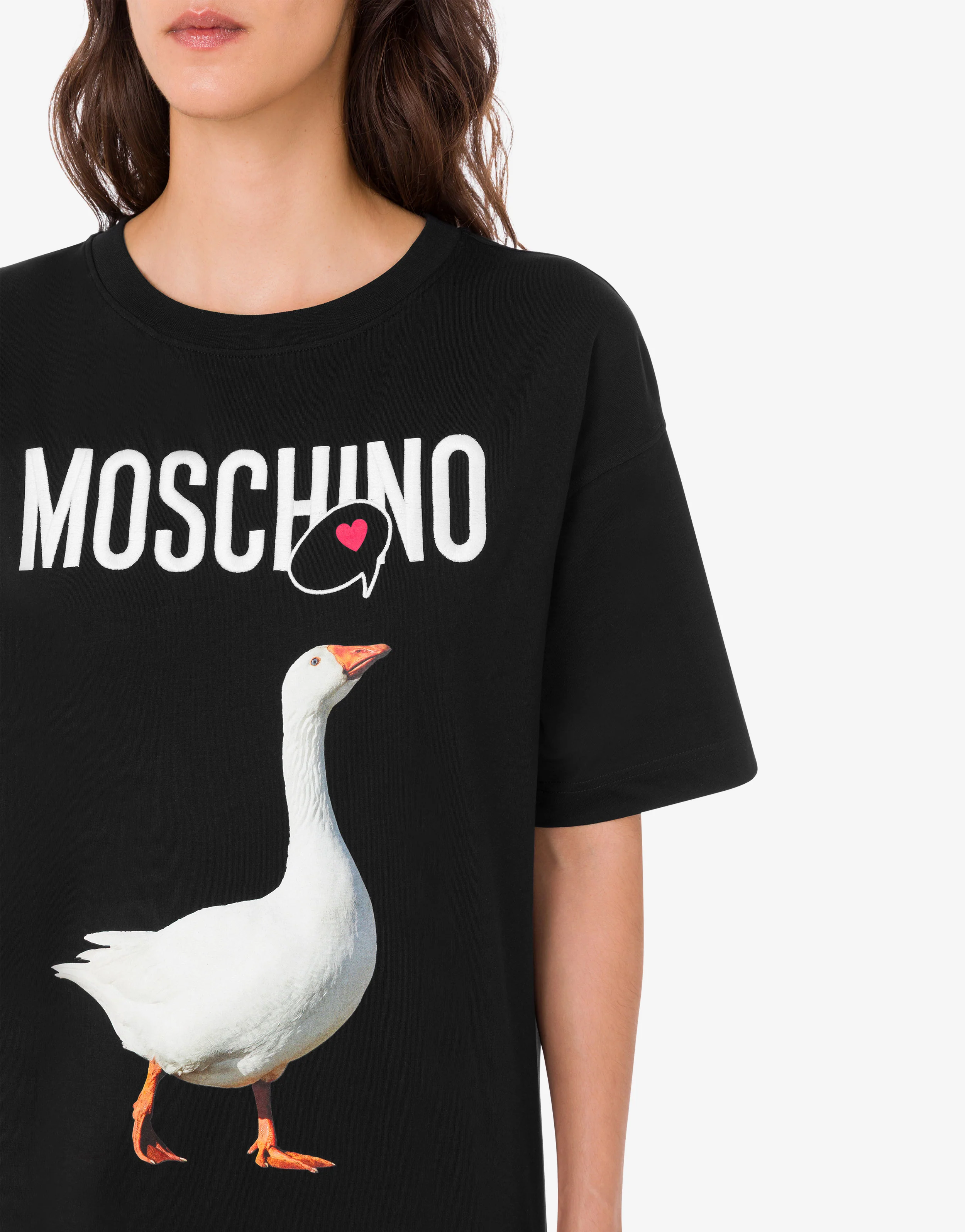 Abito in jersey di cotone organico Goose