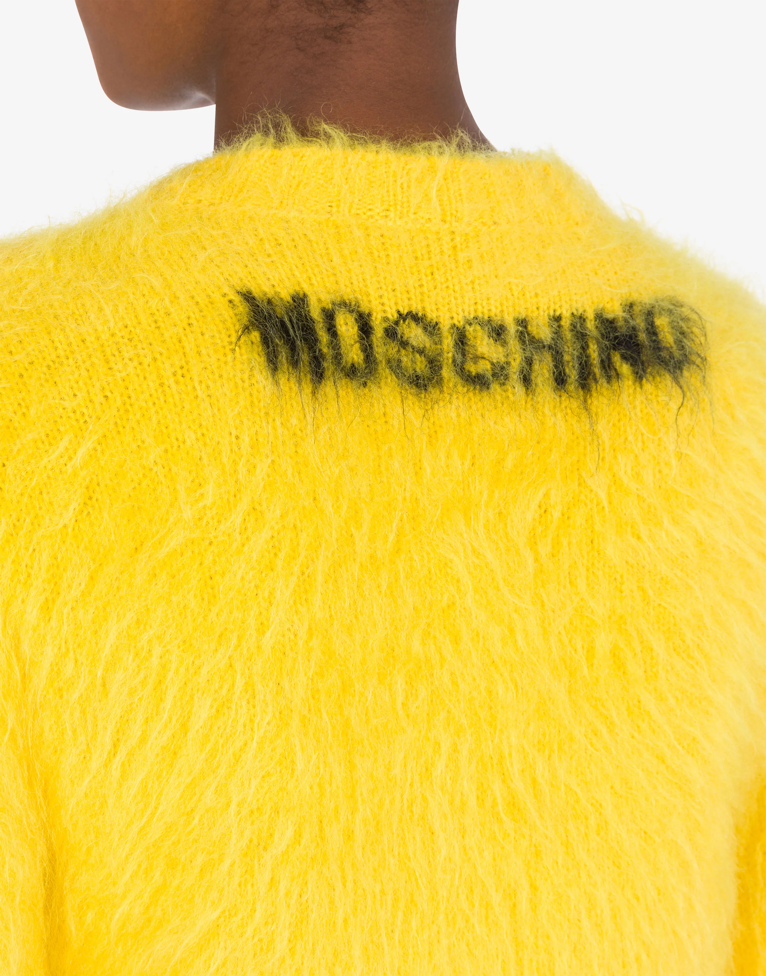 Pullover in mohair garzato Smiley