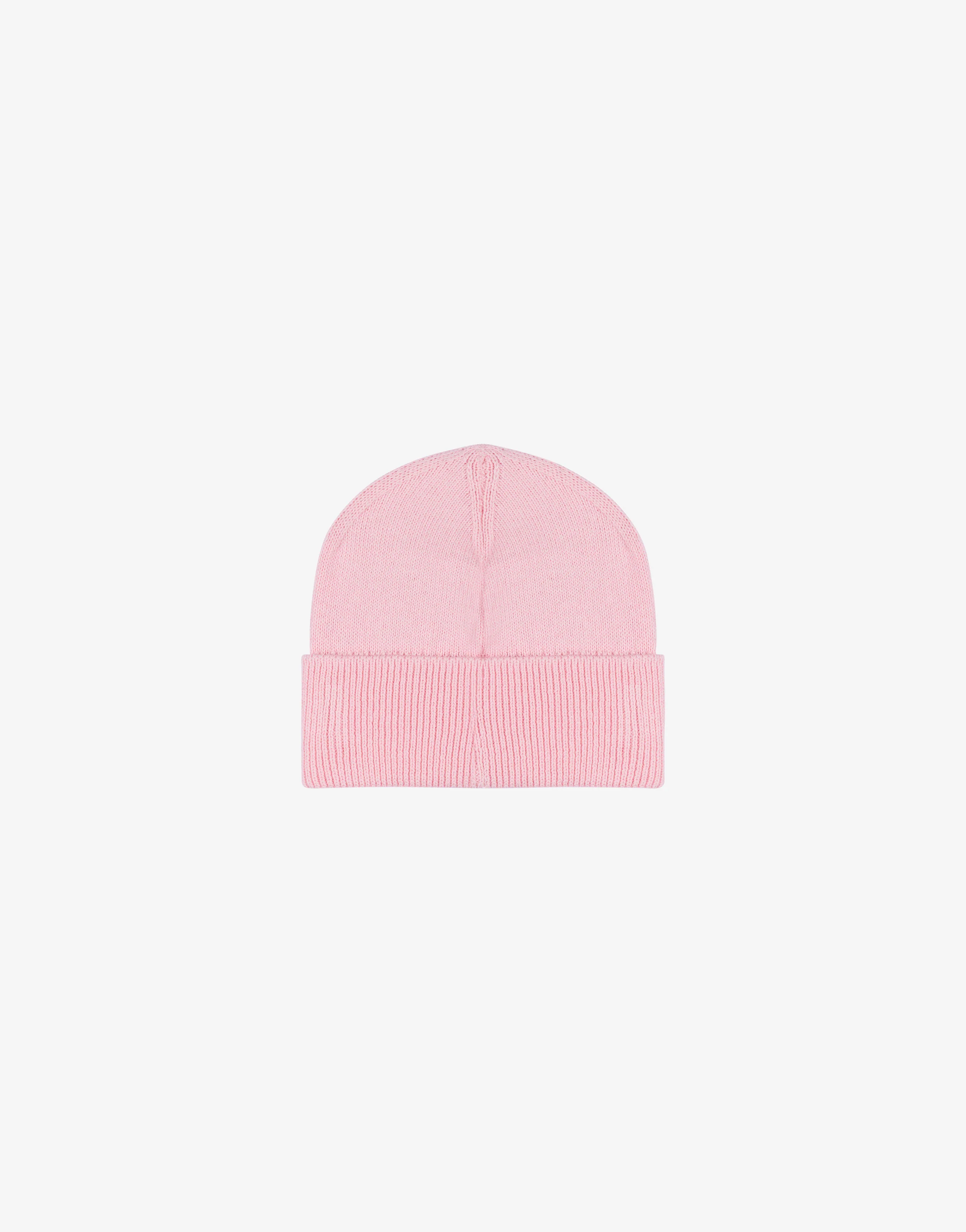 Cappello in maglia con logo