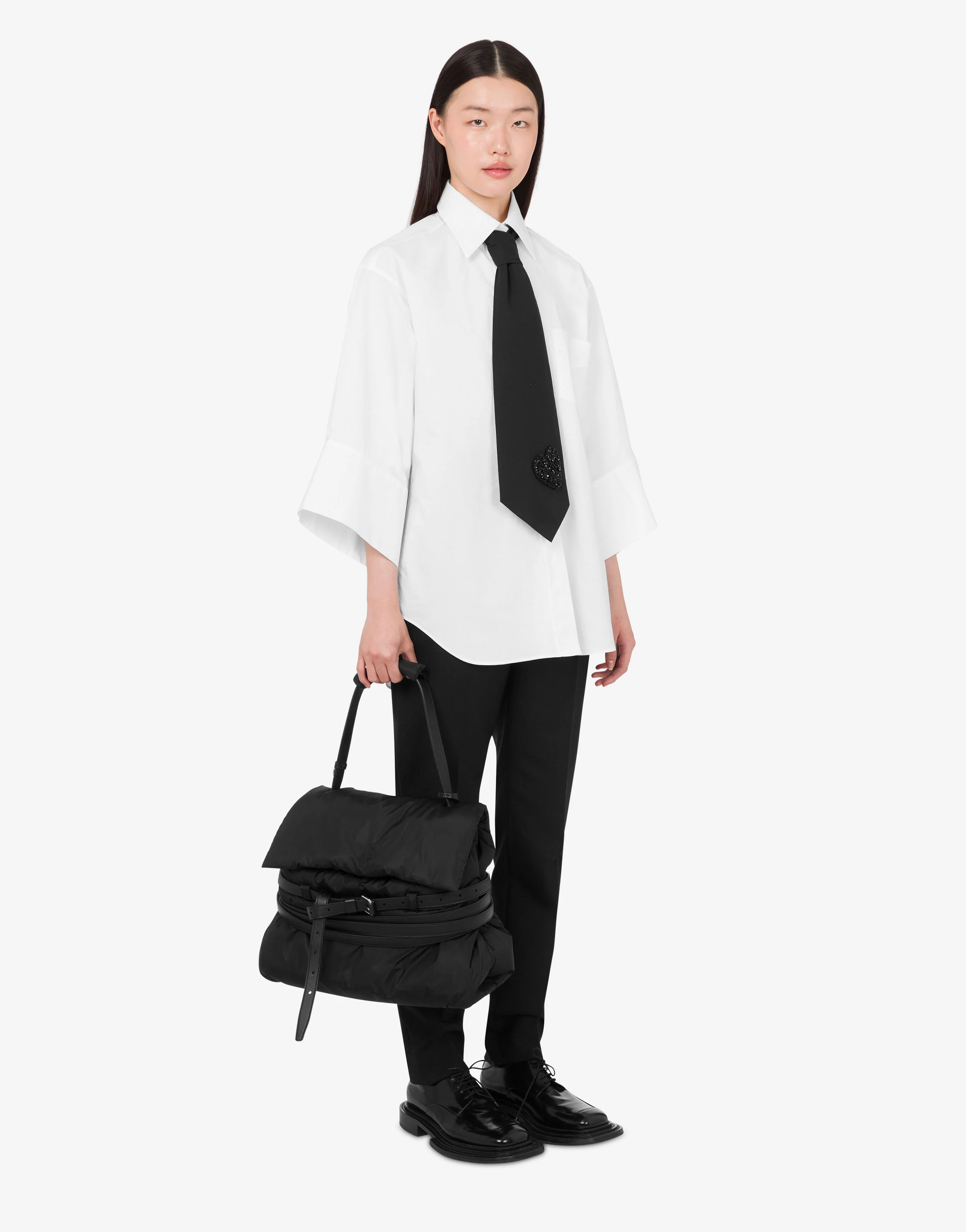 Borsa a mano media Moschino Tie Me