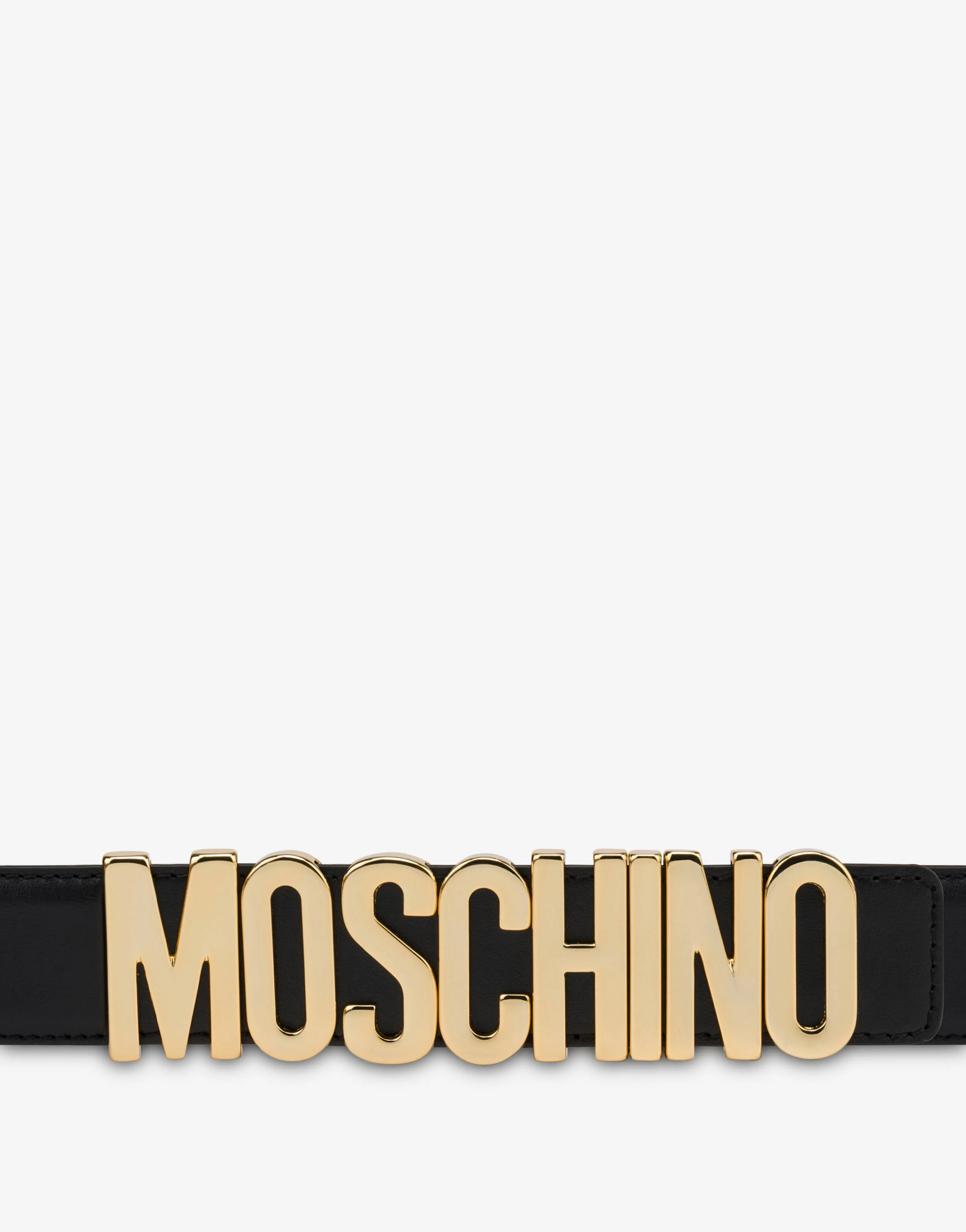 Cintura con logo Lettering