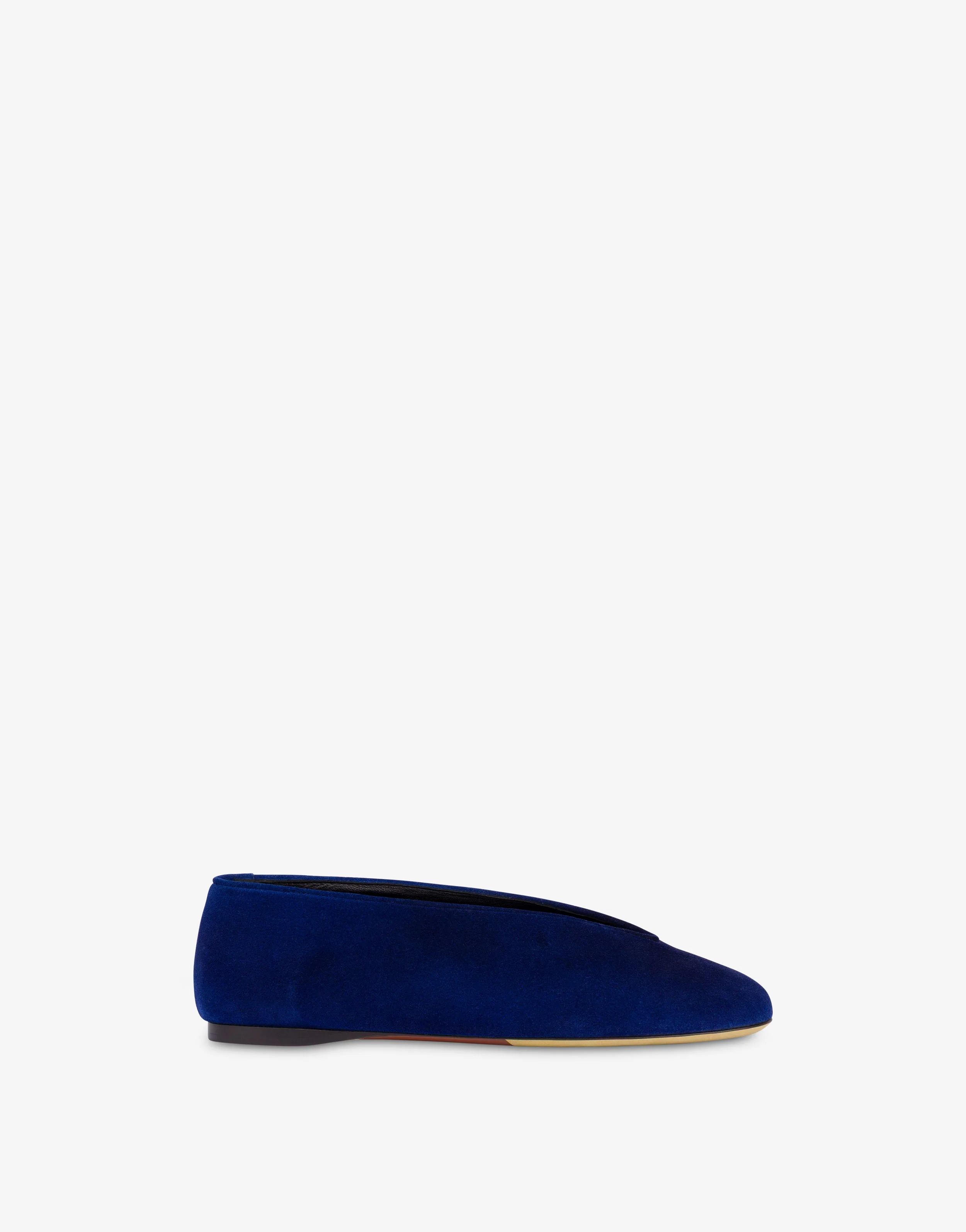 Ballerine in suede