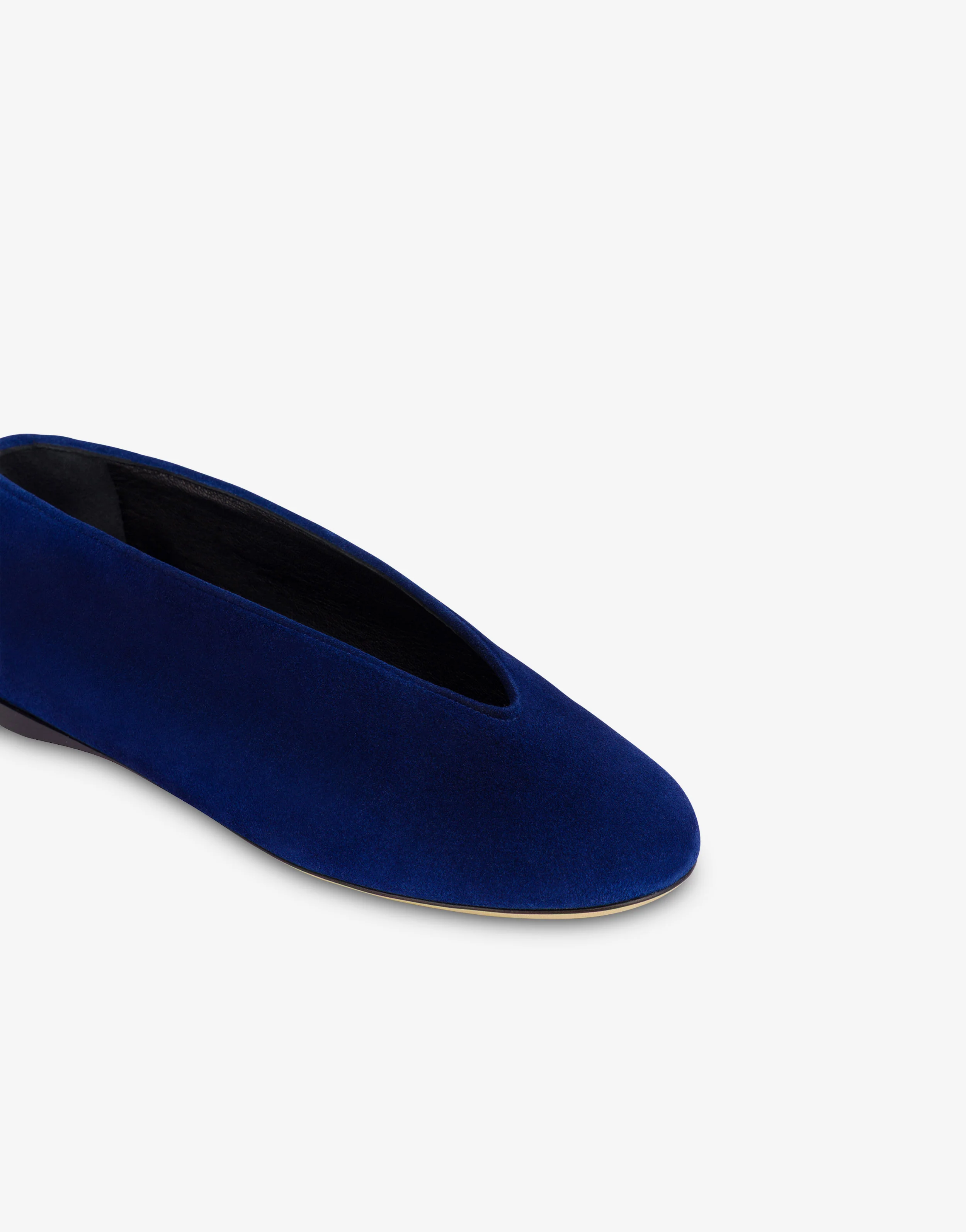 Ballerine in suede
