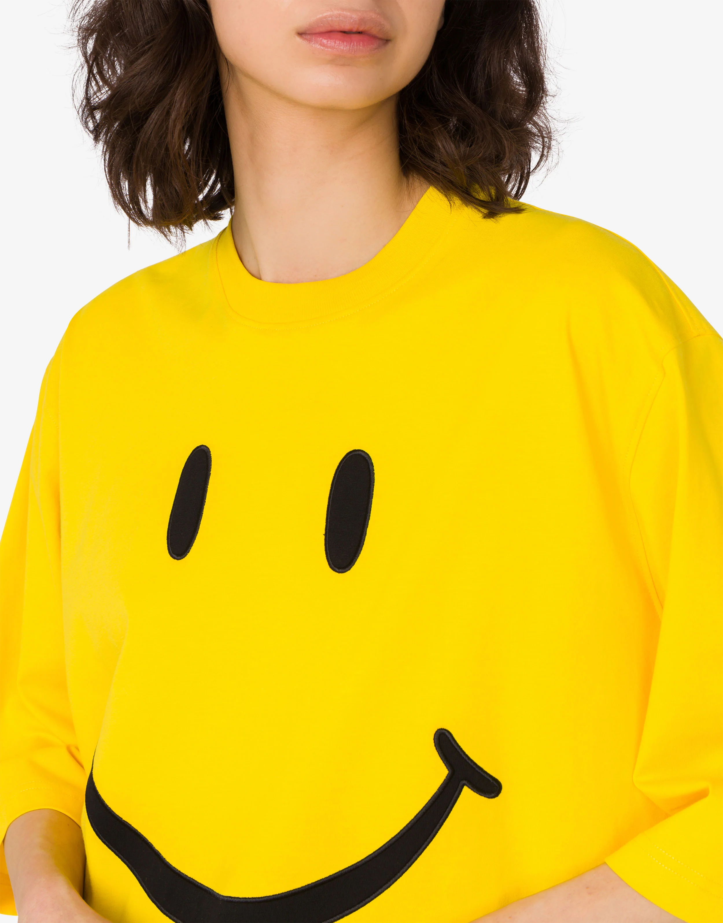 T-shirt in jersey di cotone organico Smiley®
