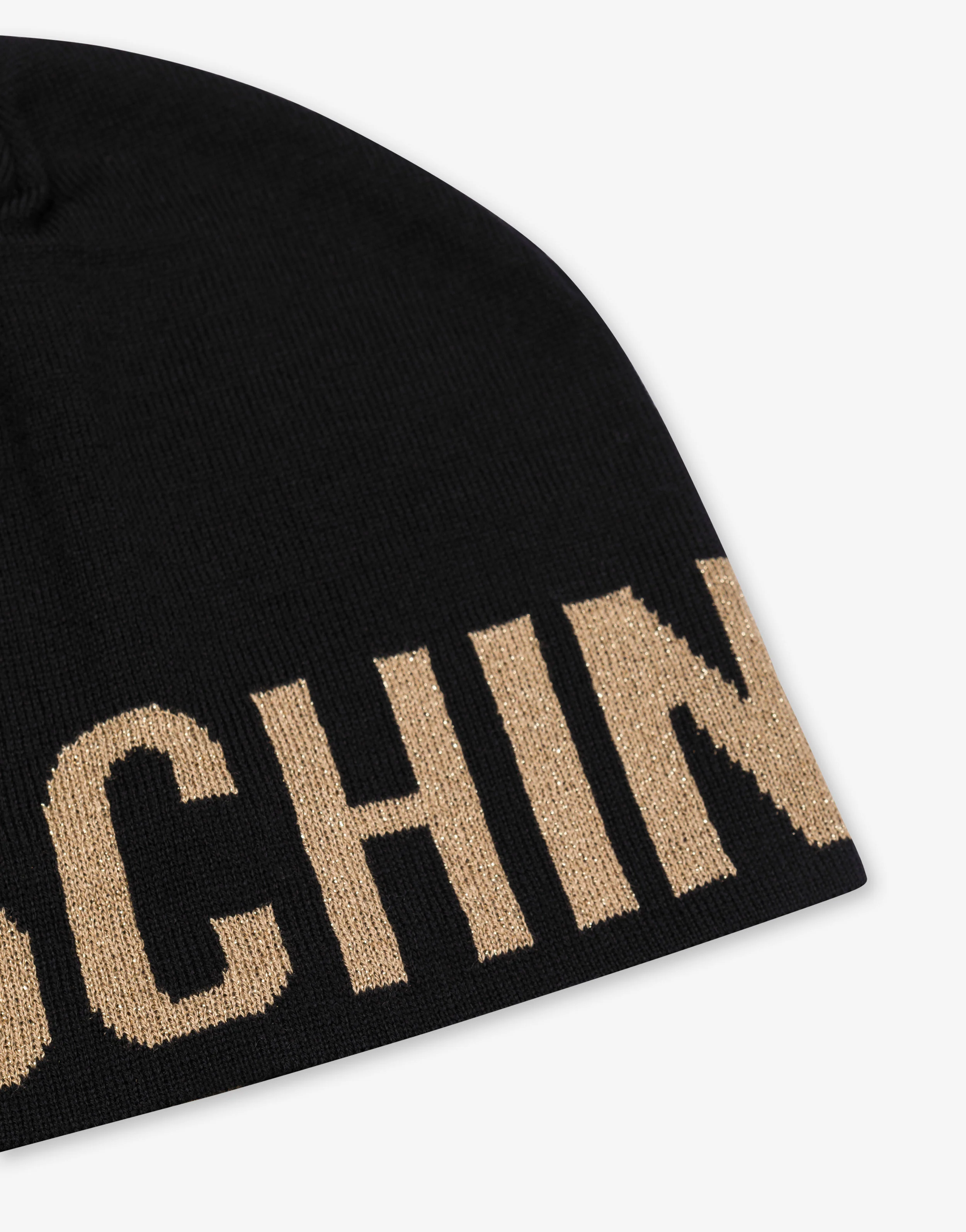 Cappello in maglia Gold Lettering Logo