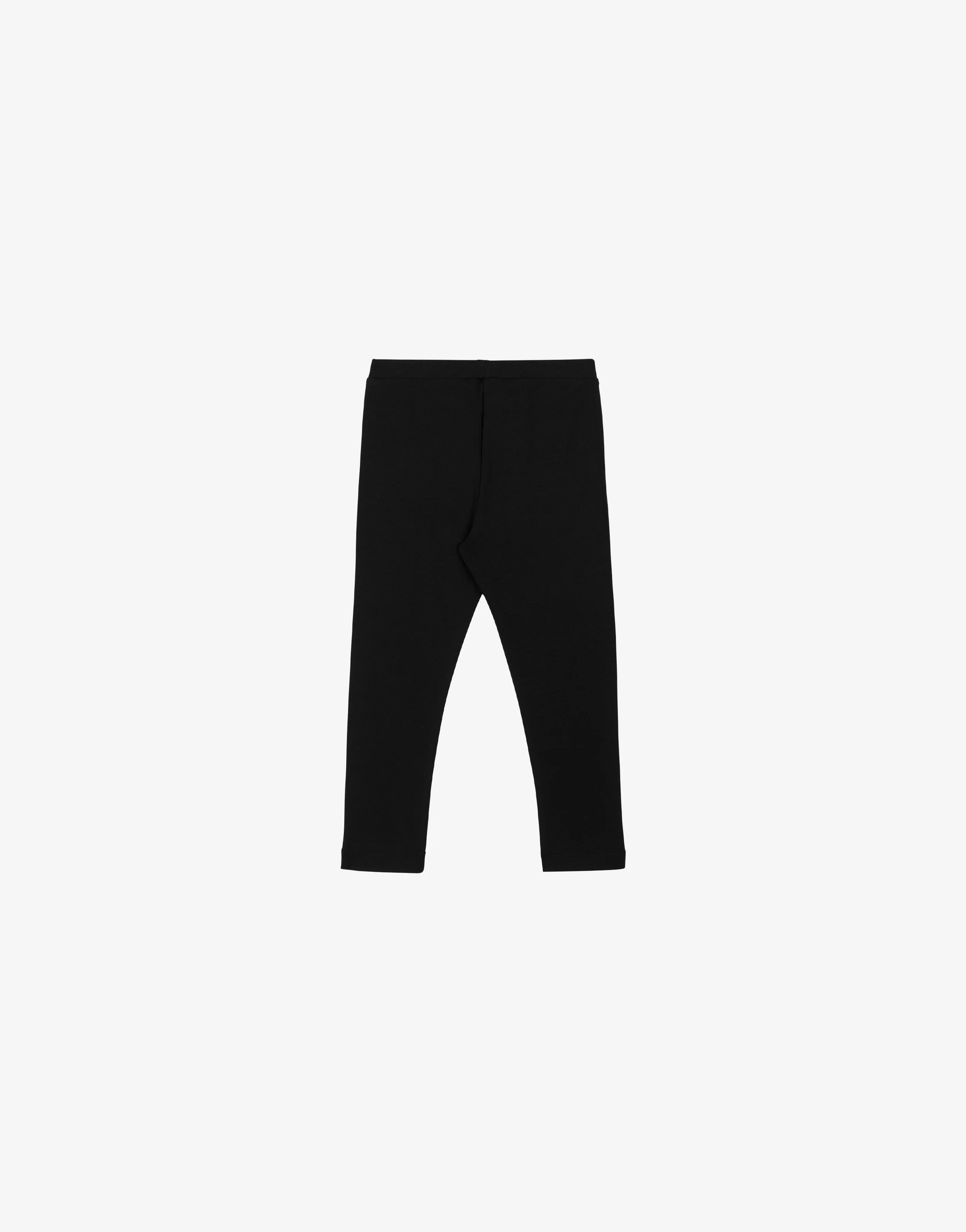 Leggings in jersey con logo