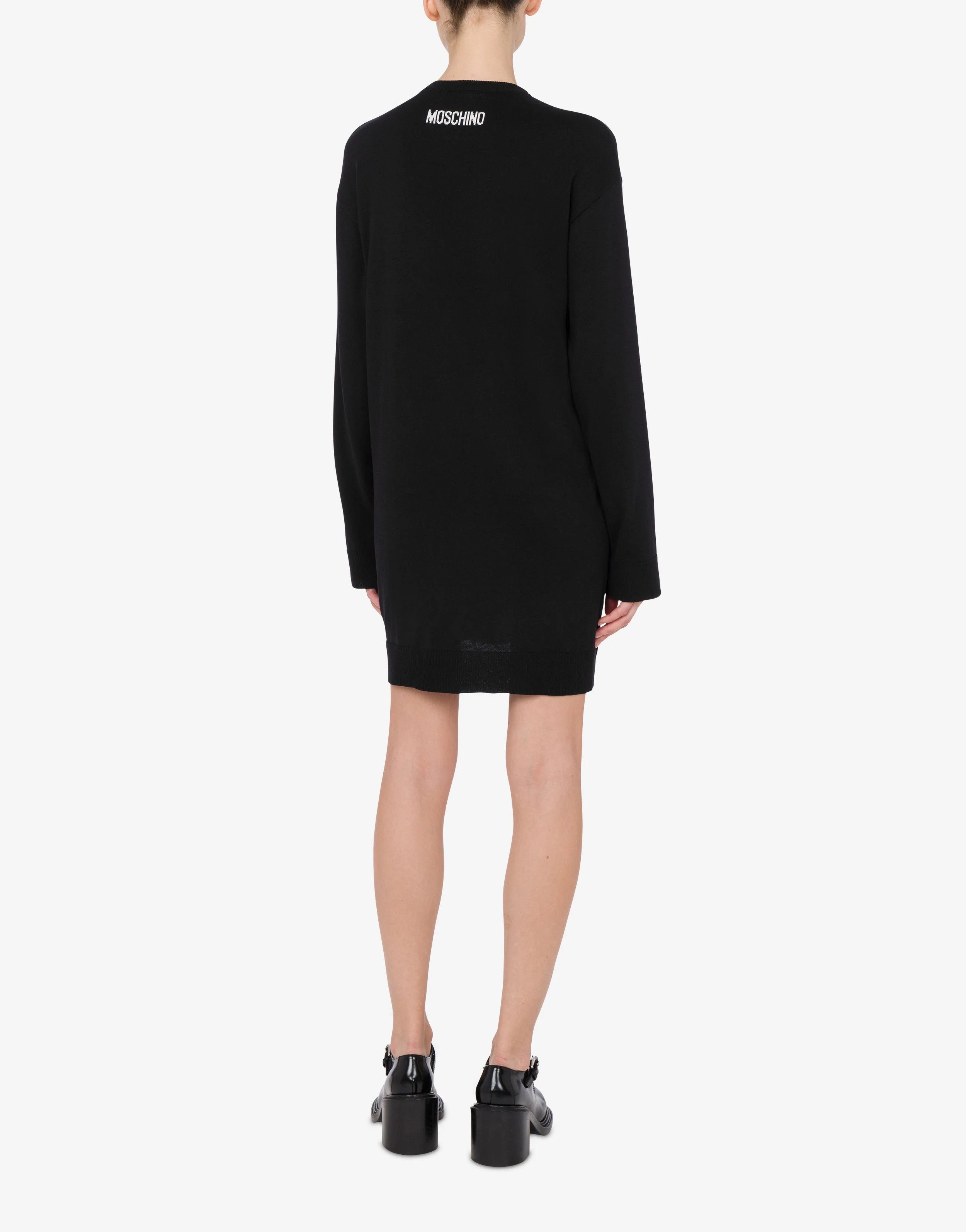 Abito in maglia di cotone Goose