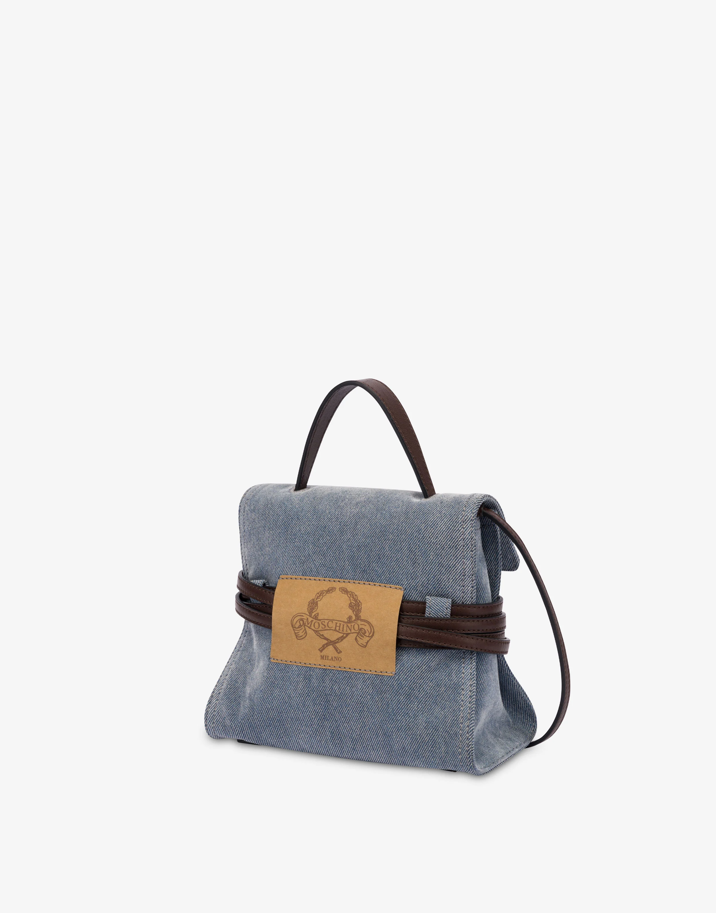 Borsa a mano piccola Moschino Tie Me