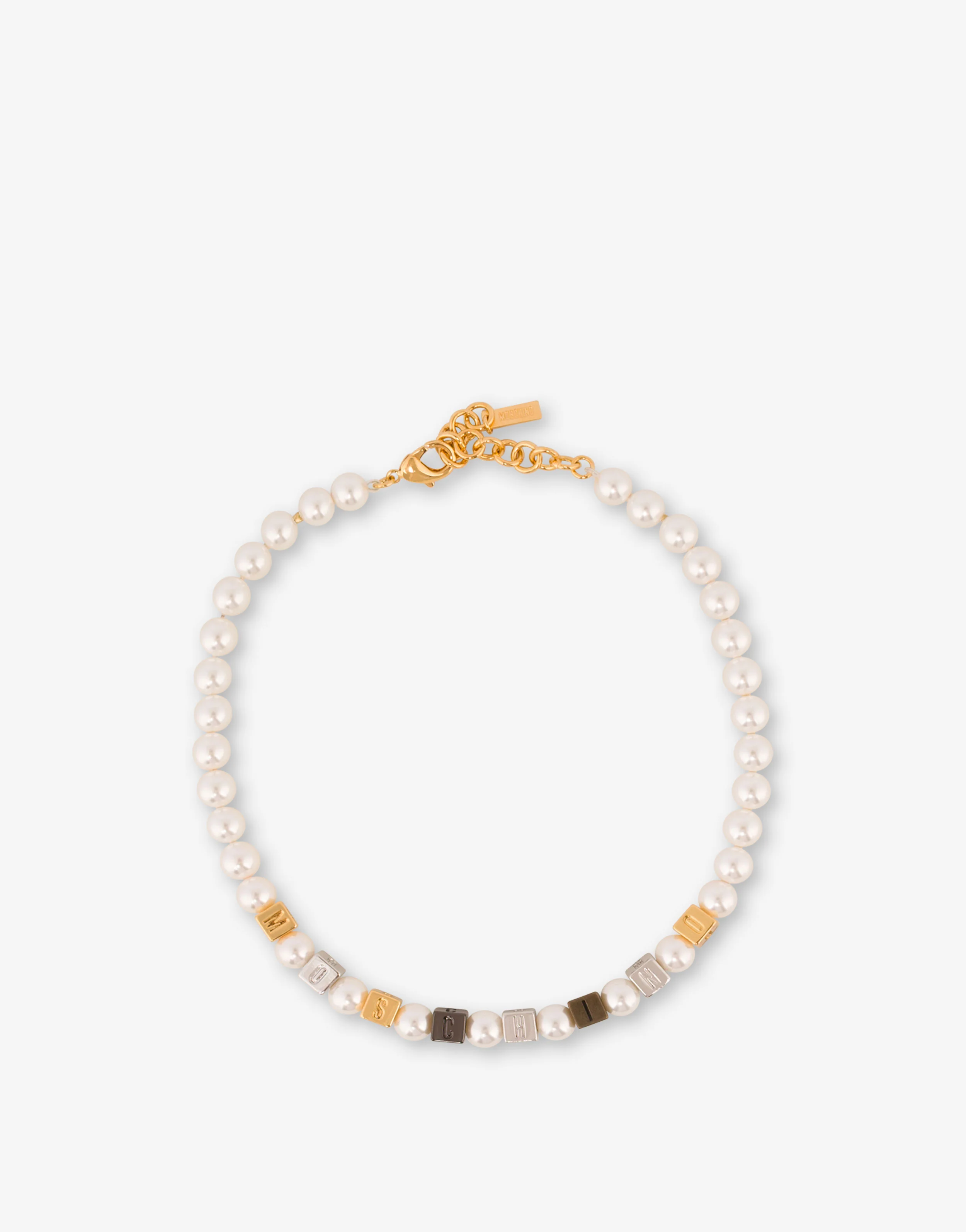 Collana girocollo con perle