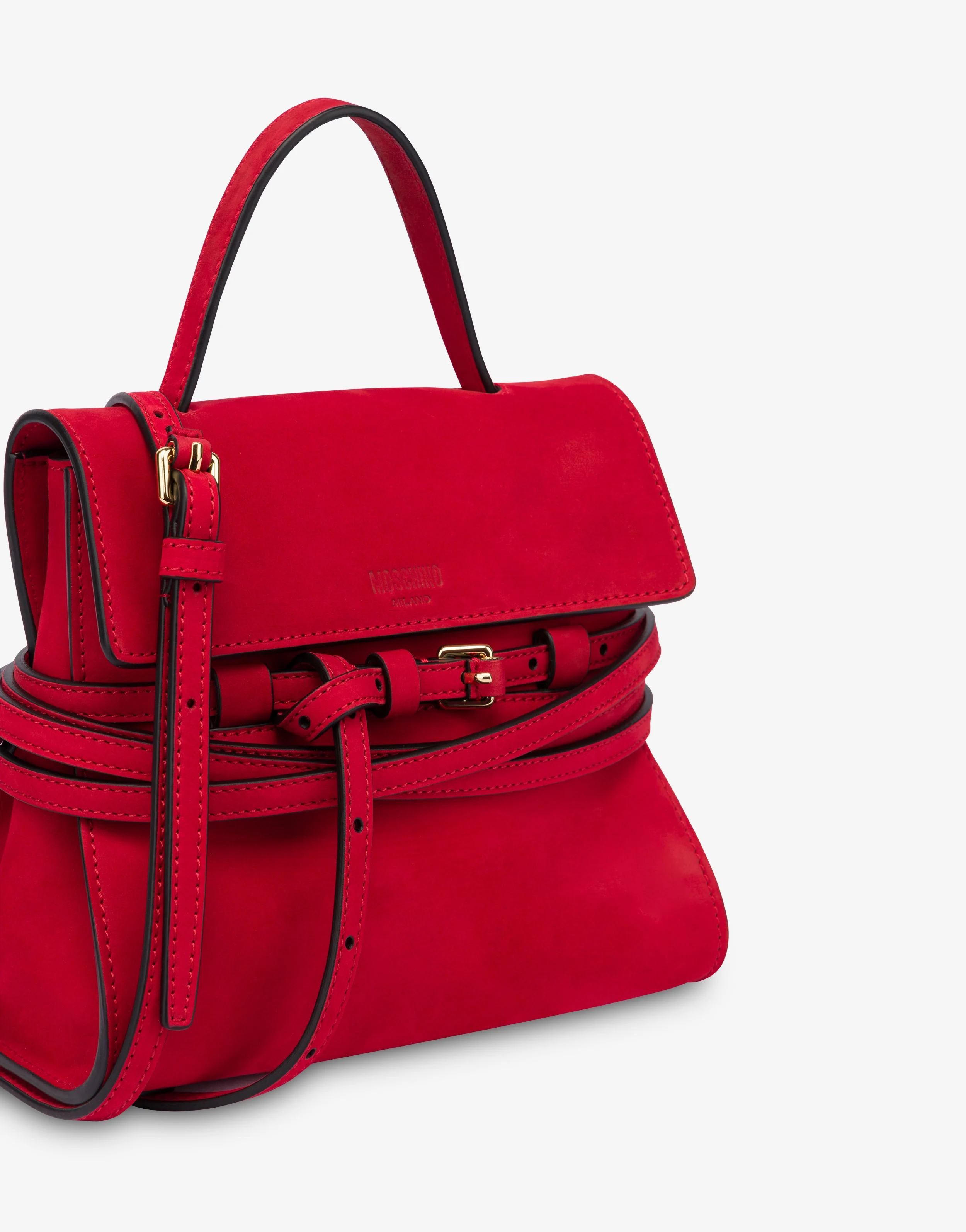 Borsa a a mano piccola Moschino Tie Me