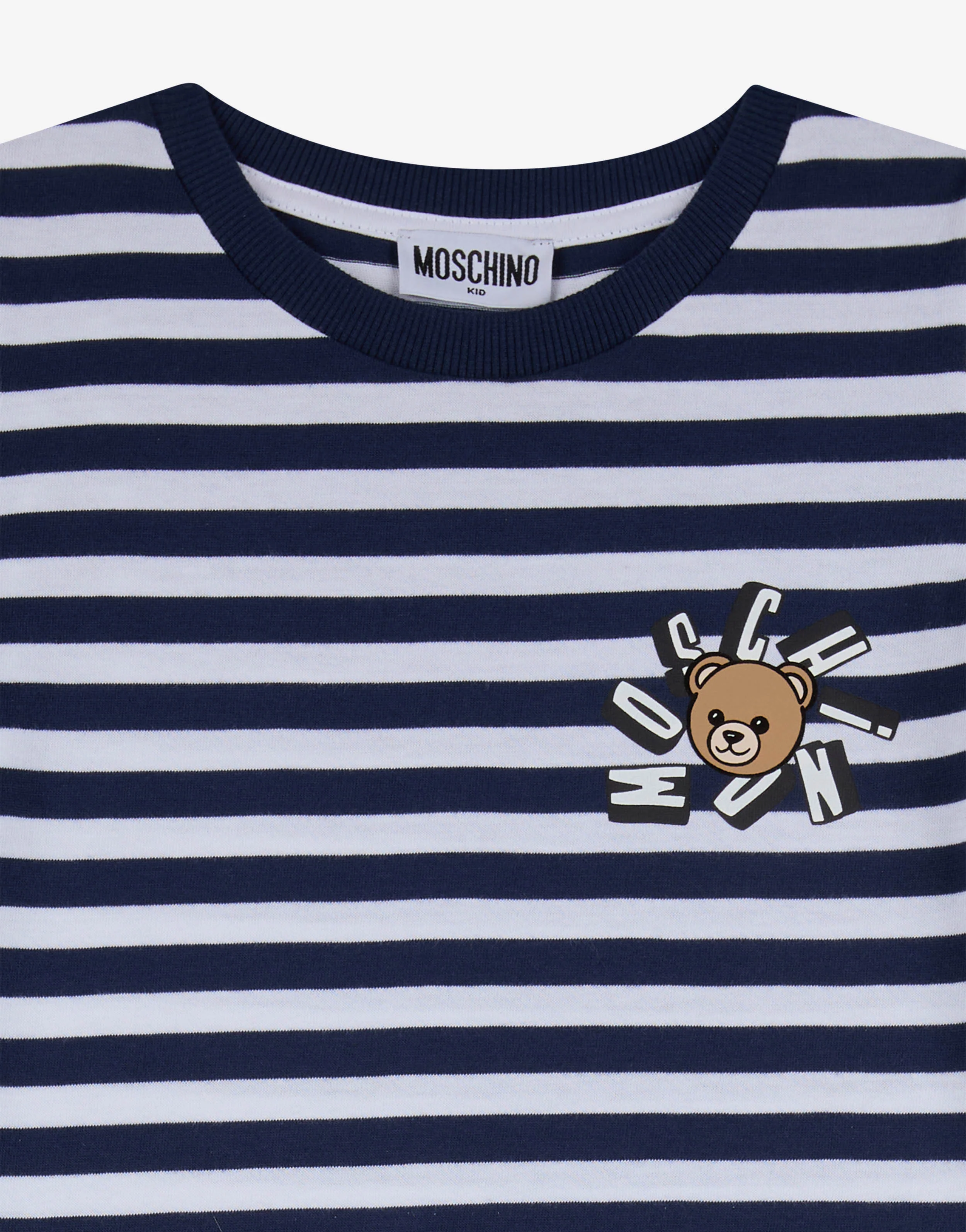 Abito in jersey di cotone Moschino Teddy Bear
