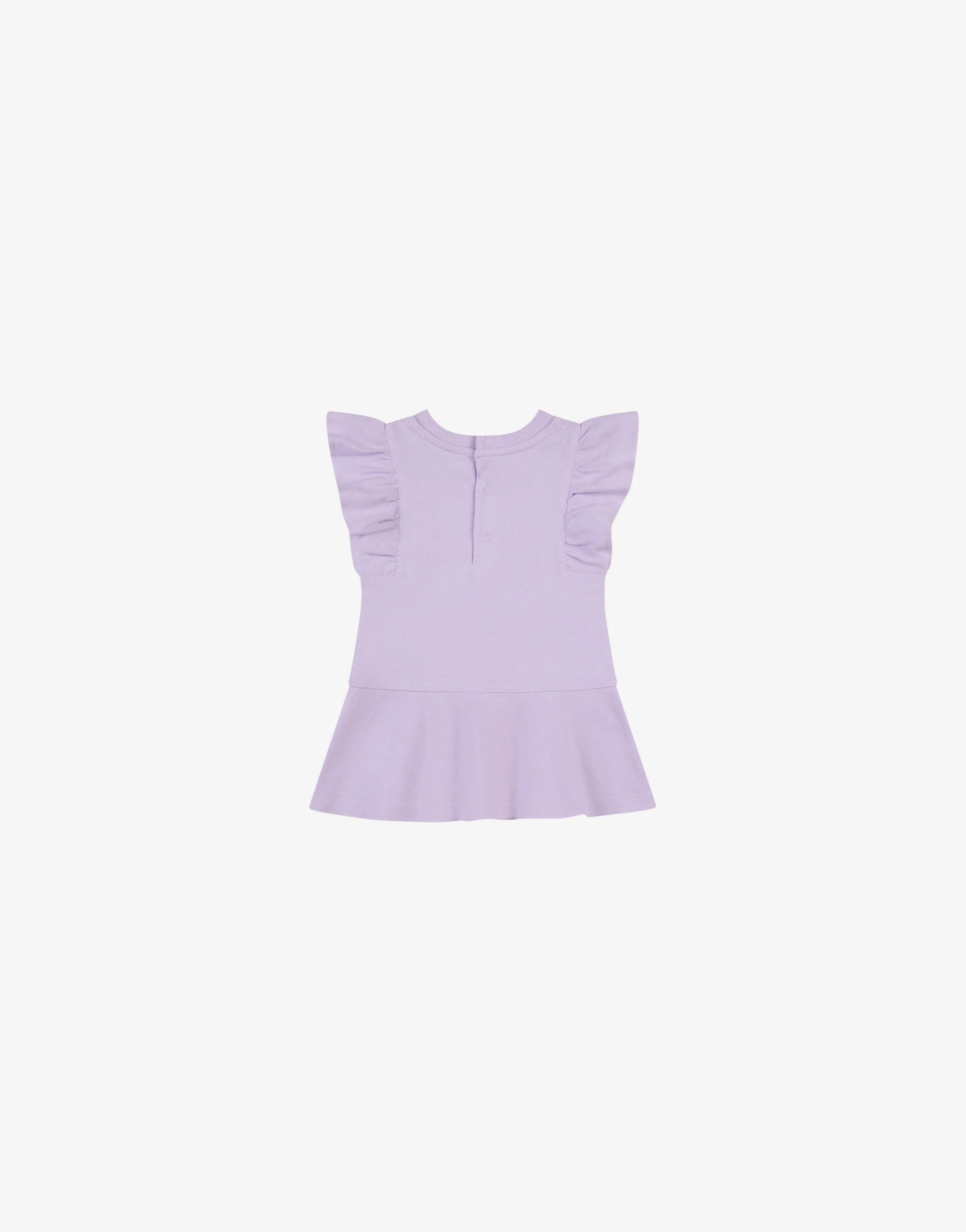Abito in piquet di cotone Moschino Teddy Bear