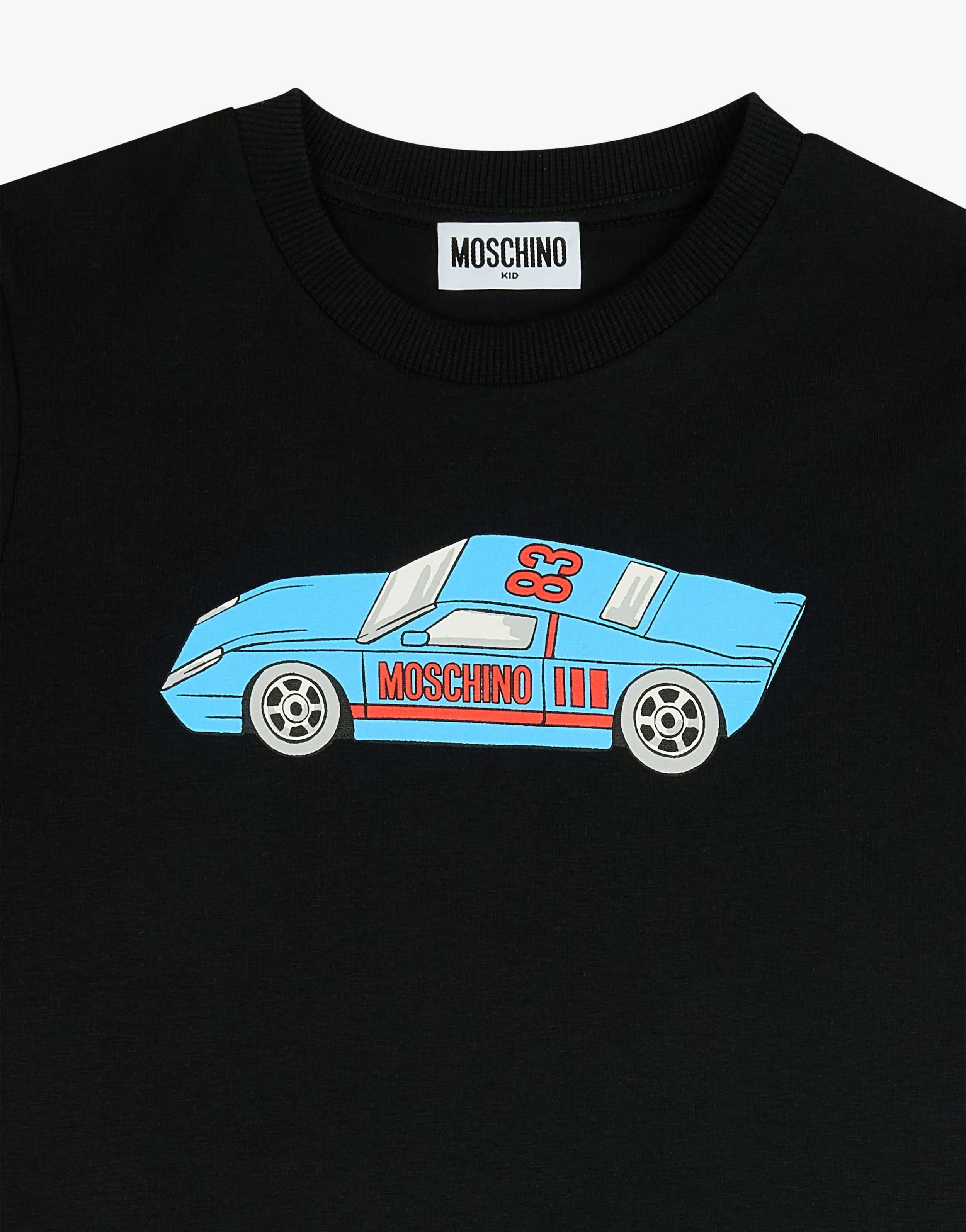T-shirt in jersey di cotone stampata