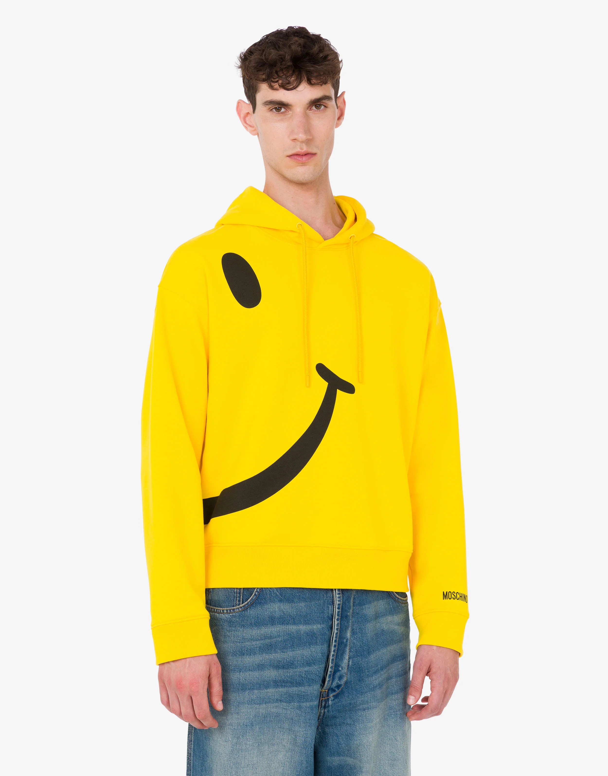Felpa in cotone organico Smiley®