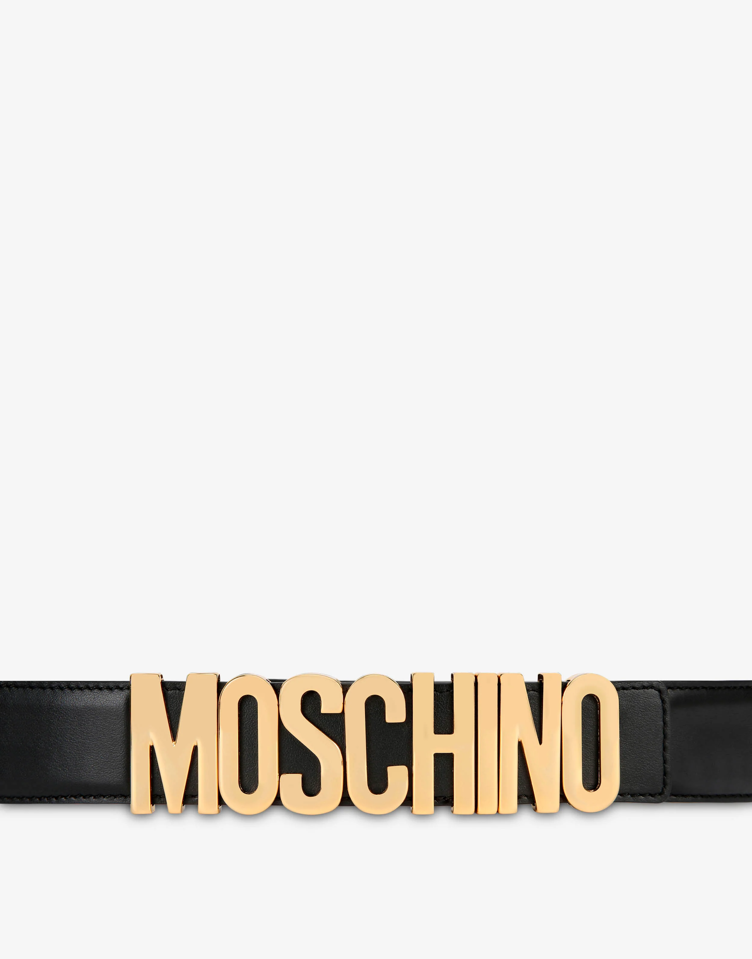 Cintura con logo Lettering