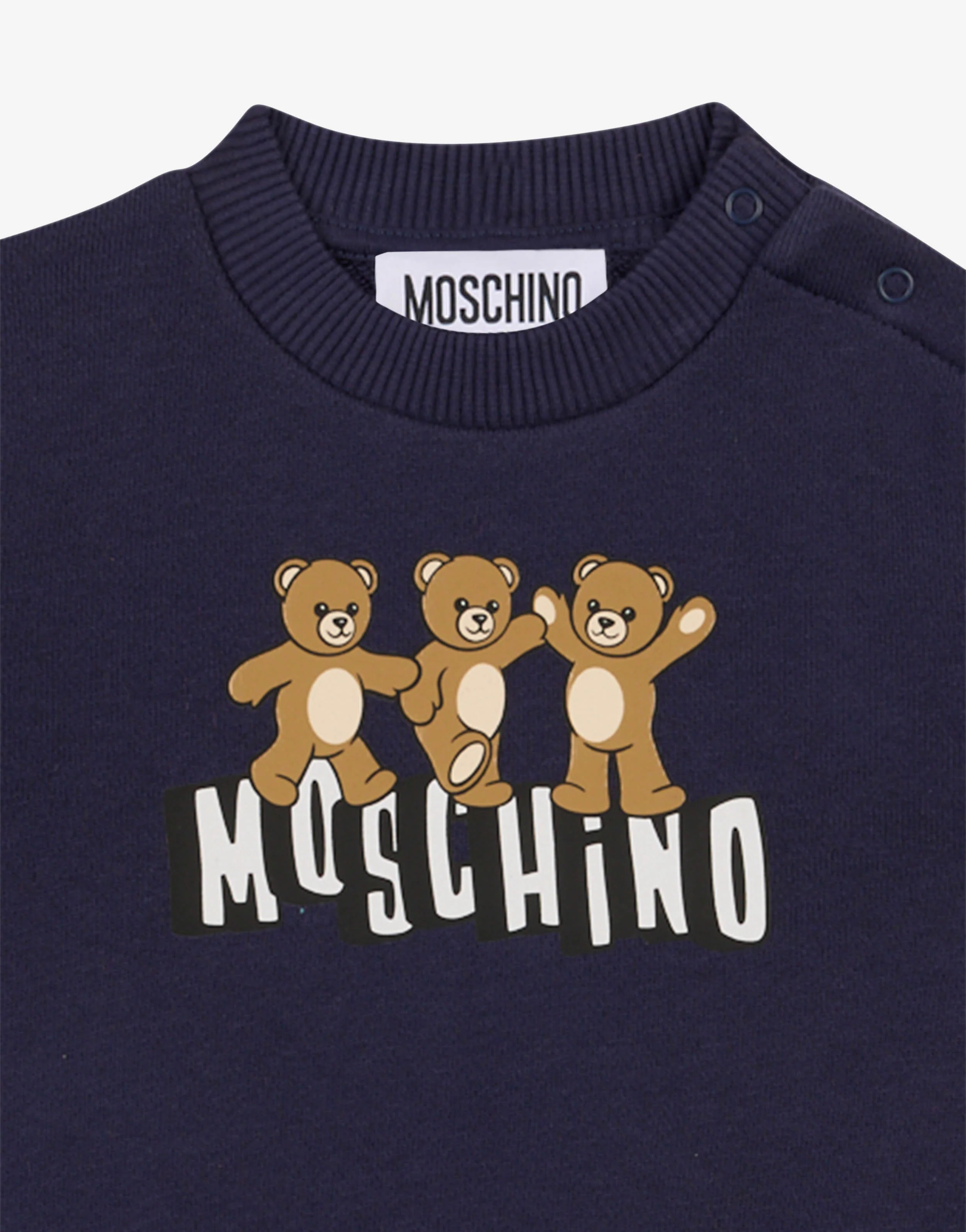 Felpa in cotone Moschino Teddy Bear