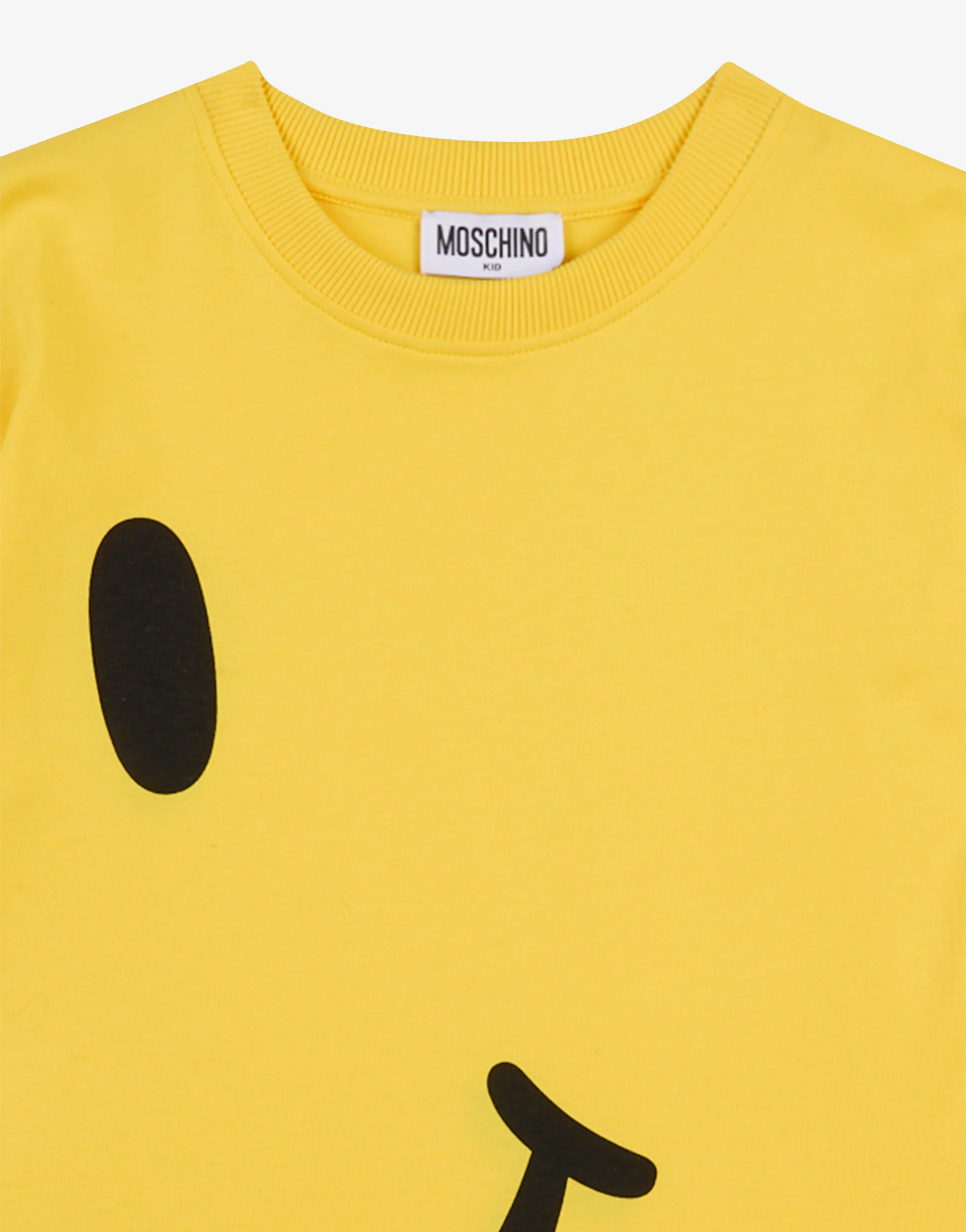 Maxi t-shirt in jersey di cotone Smiley