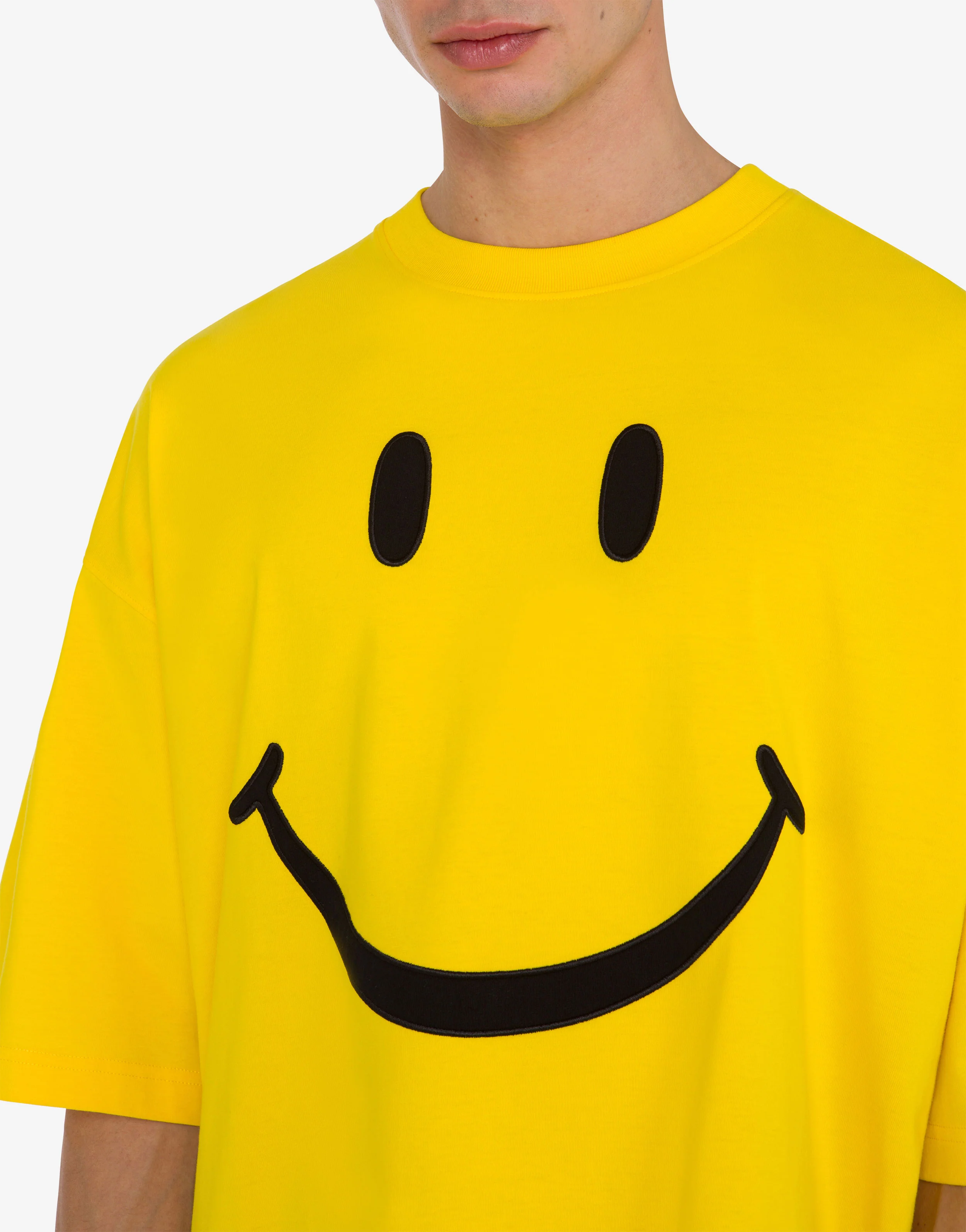 T-shirt in jersey di cotone organico Smiley®