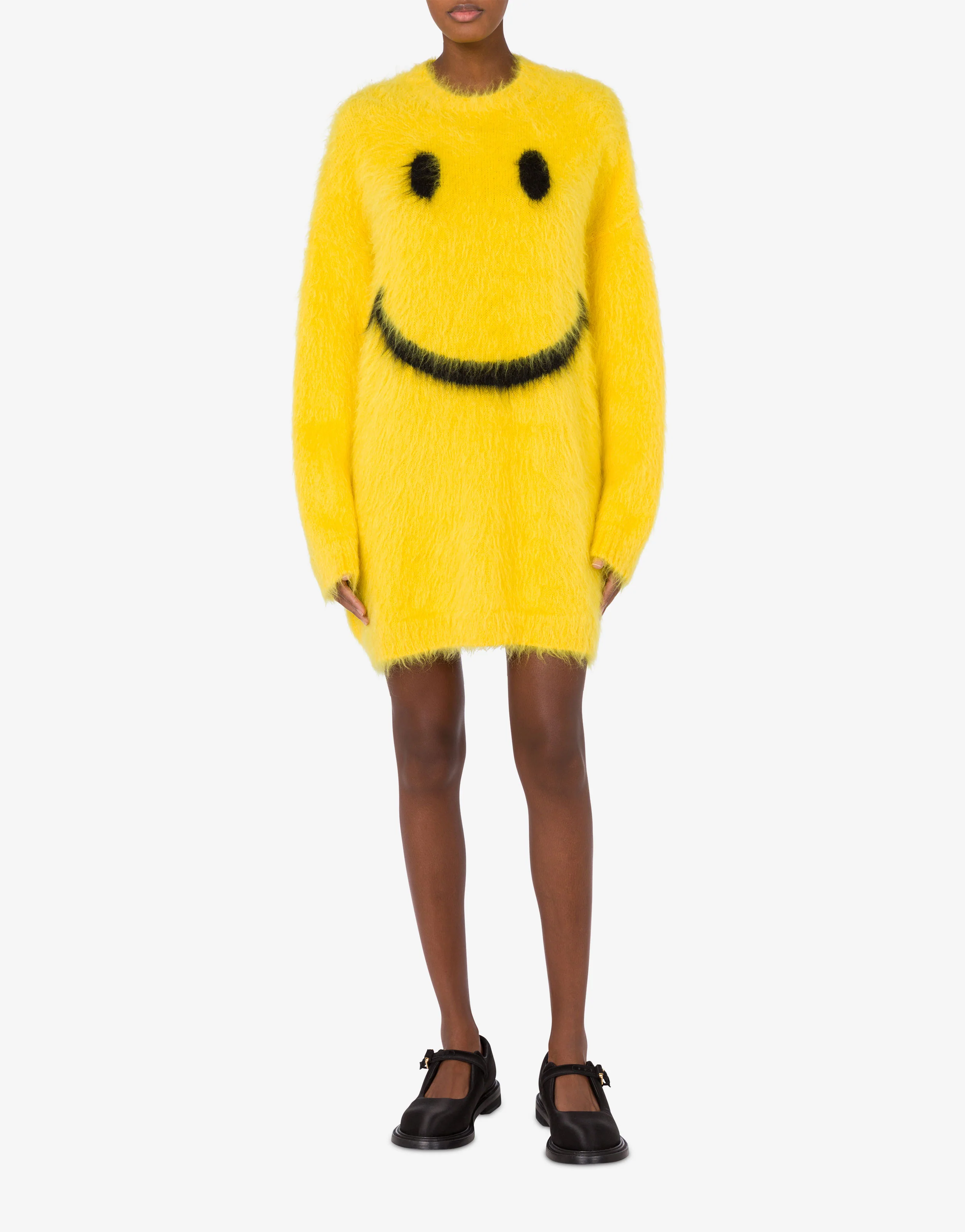 Abito in mohair garzato Smiley