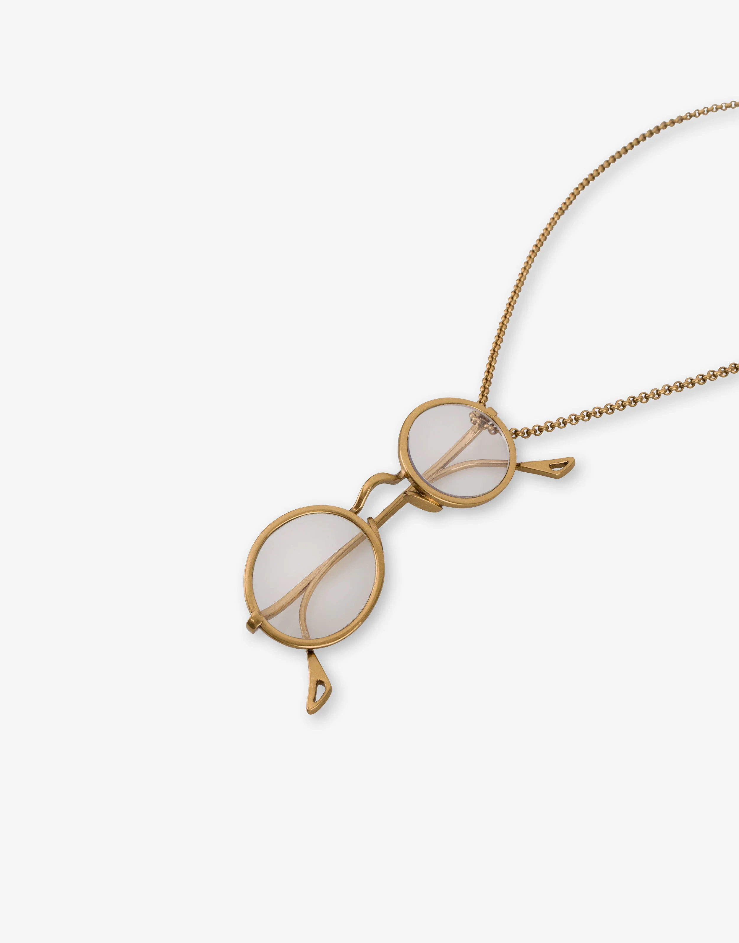Collana con pendente occhiali